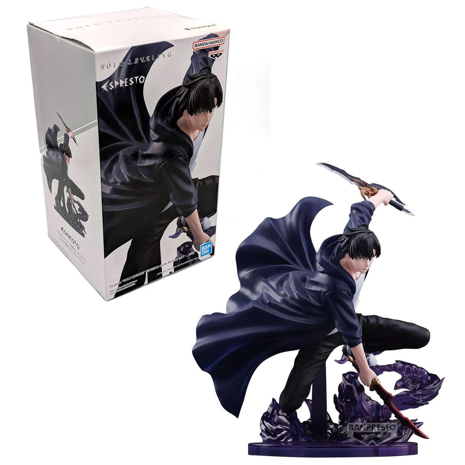 Official SUNG JINWOO VOL. 1 Solo Leveling Espresto Figure Banpresto