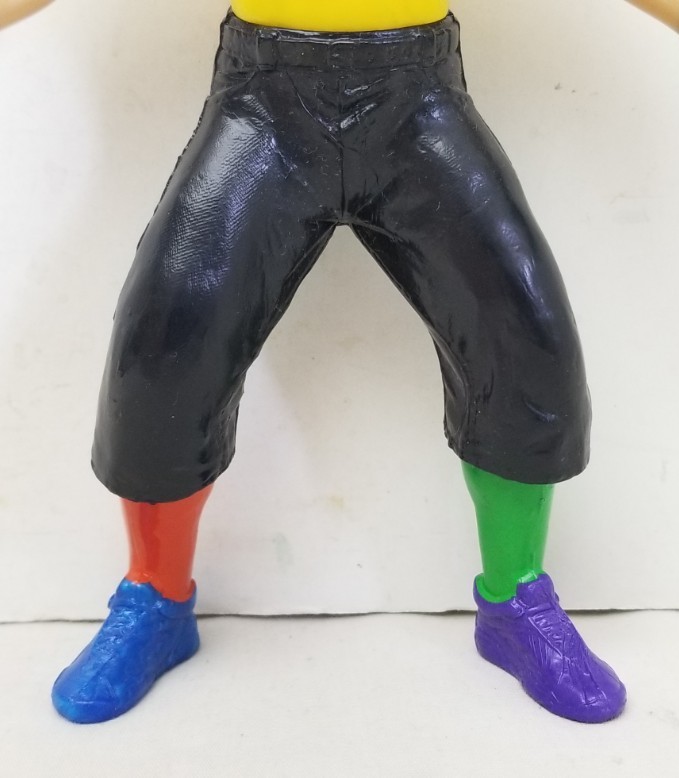 Mexican Bootleg 6.75&Prime; Lucha Libre AAA Worldwide Coco Azul Luchador Arena Figure