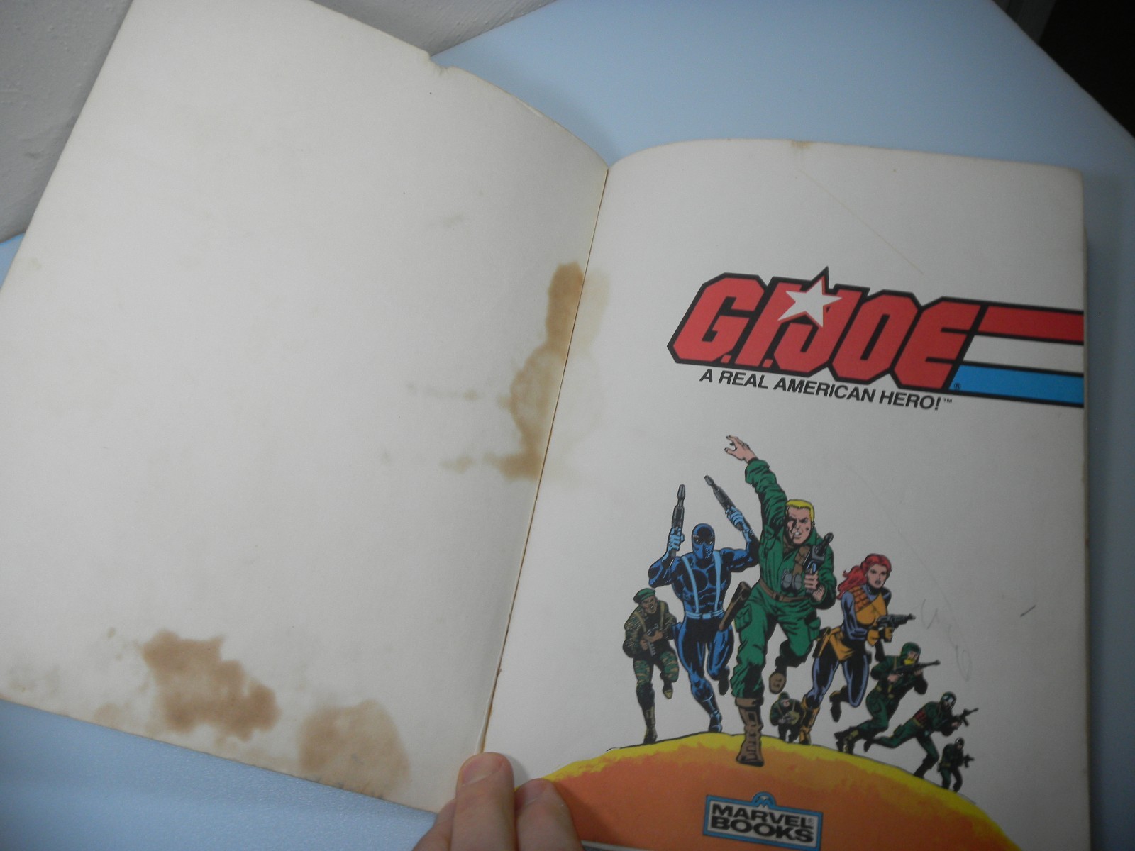 1982 The Trojan Gambit Marvel Comic Book Vintage G.I. GI Joe Cobra 3.75 ARAH