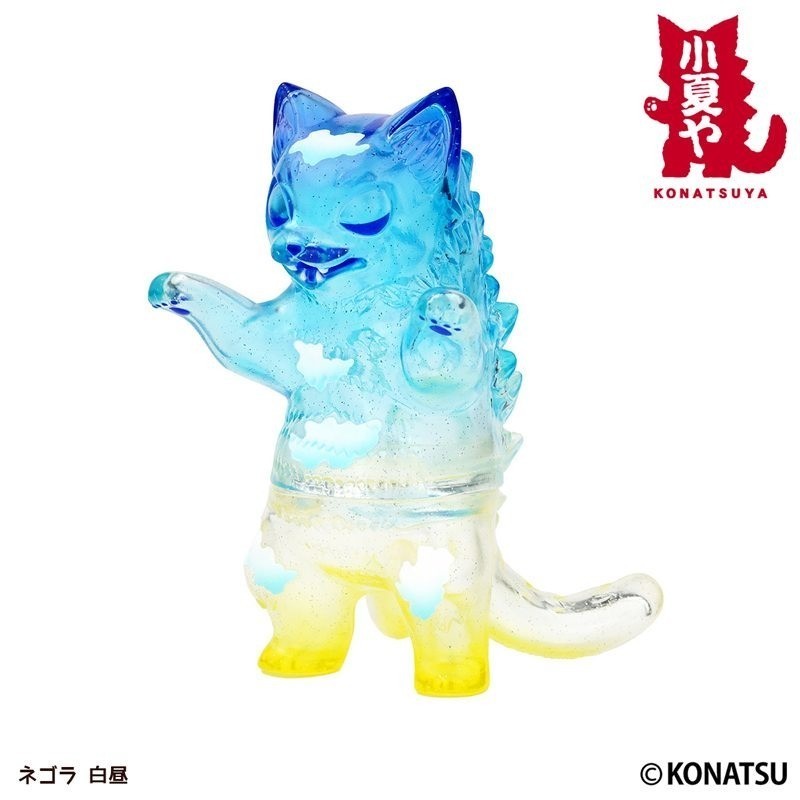 KONATSUYA Sofubi Figure Negora Yoi / Hakuchu / Cheshire Cat Set Official 2026