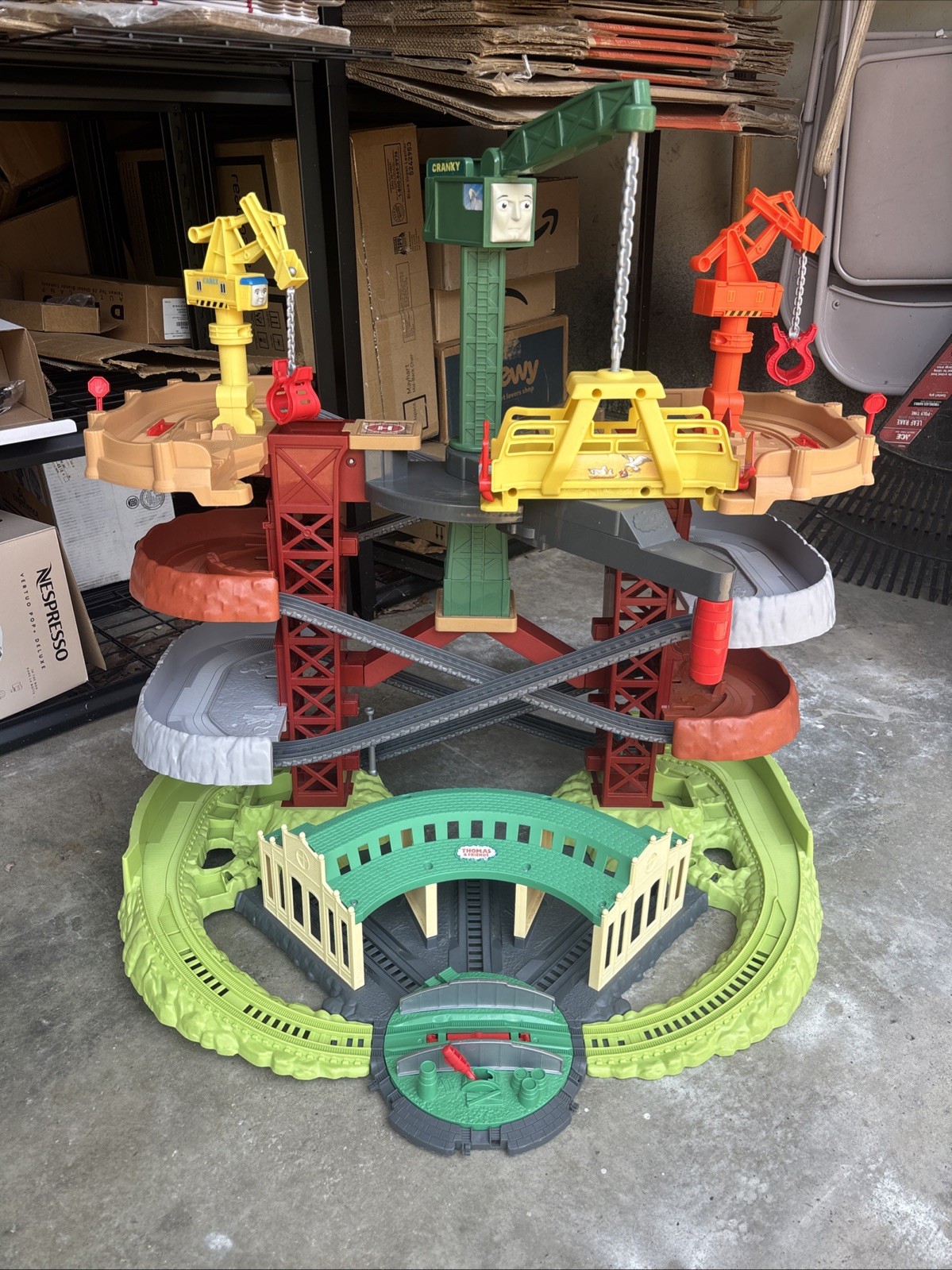 Thomas & Friends Trains & Cranes Super Tower Track Set (Will ship disassembled)