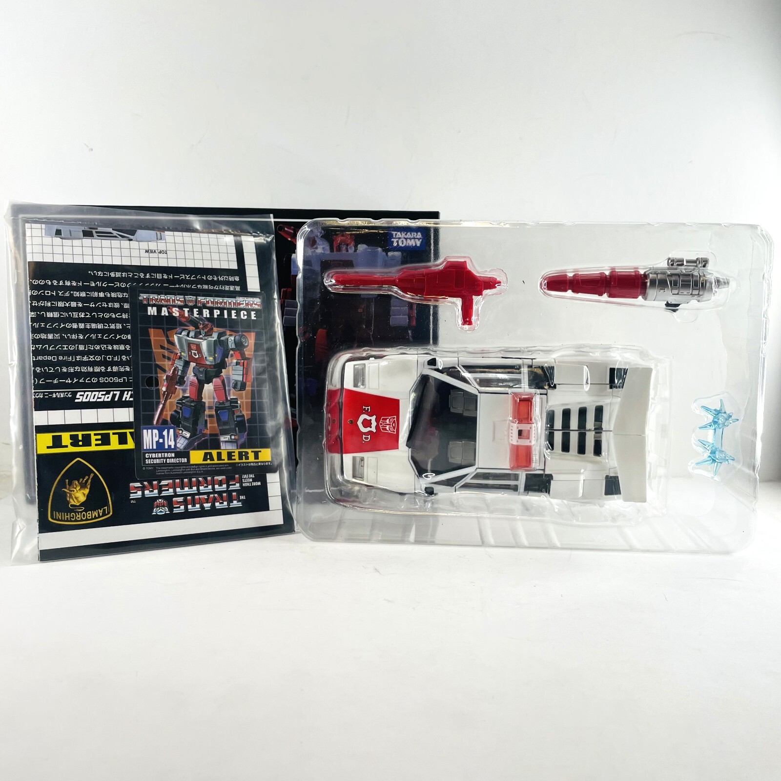 Transformers Masterpiece MP-14 Alert Action Figure Takara Tomy Toys – Open Box
