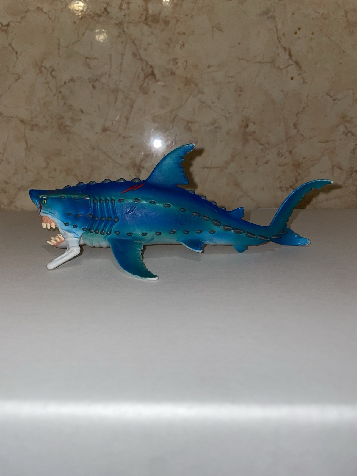 Schleich Eldrador Creatures Monster Fish Shark Rare Water World Moving Jaw 7&Prime;