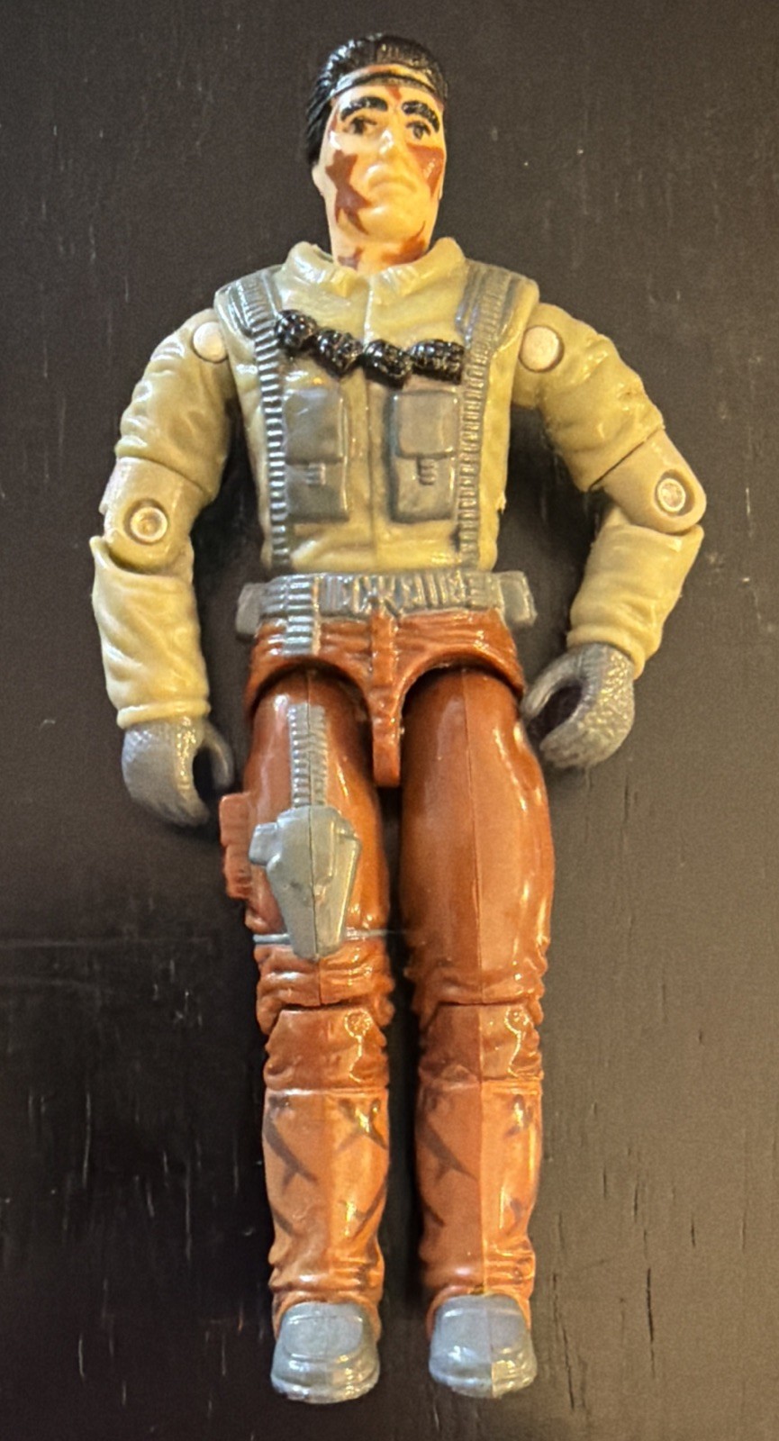 1990 Vintage G.I. Joe Bullhorn 3.75&Prime; Action Figure