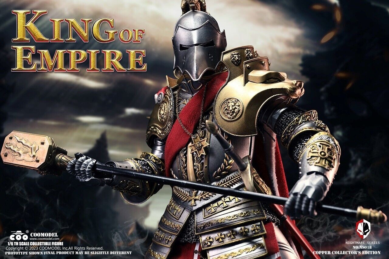 COOMODEL NS018 NIGHTMARE SERIES KING OF EMPIRE 1/6 MODEL EXCLUSIVE COPPER VER.