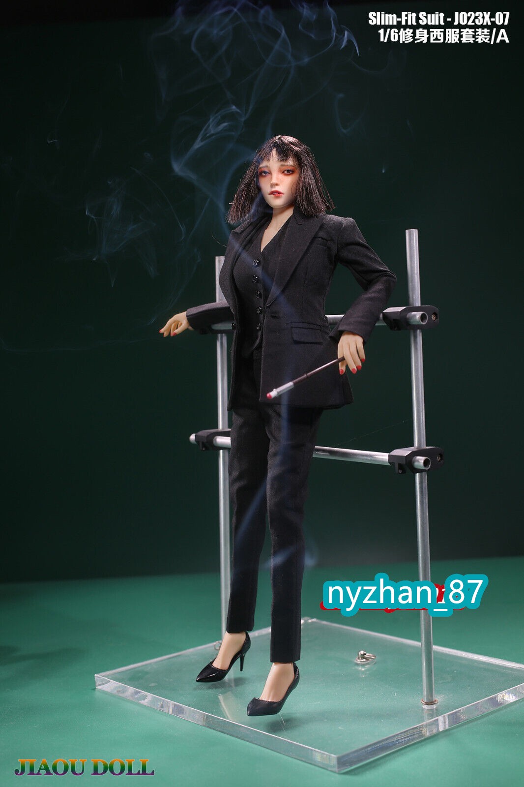 JO23X-07A 1/6 Slim Suit Coat Trousers Vest Clothes For 12 » Female PH TBL Figure