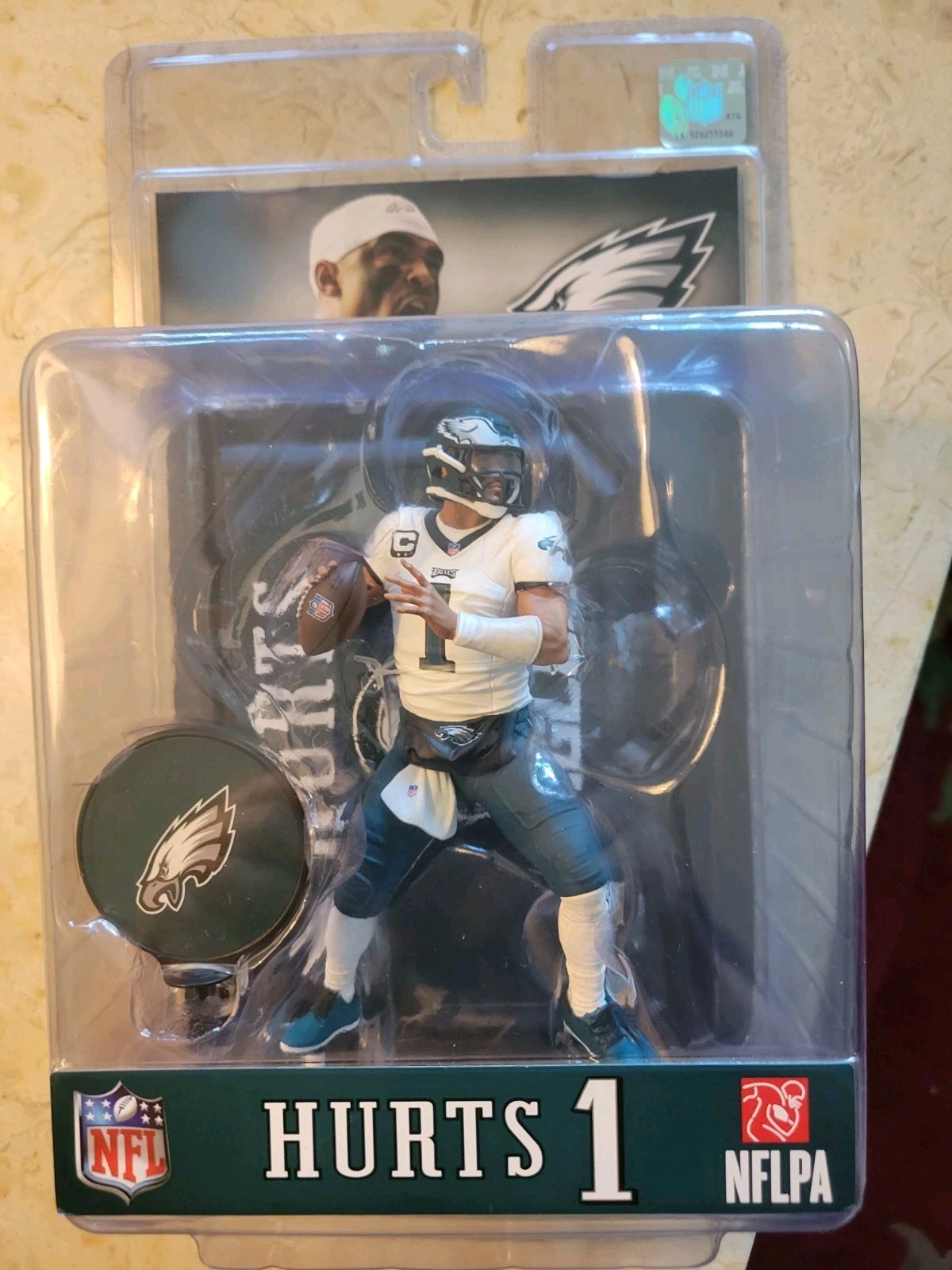 McFarlane Toys NFL PHILADELPHIA EAGLES HURTS 1 NFLPA LEGACY SERIES FIGURE 5
