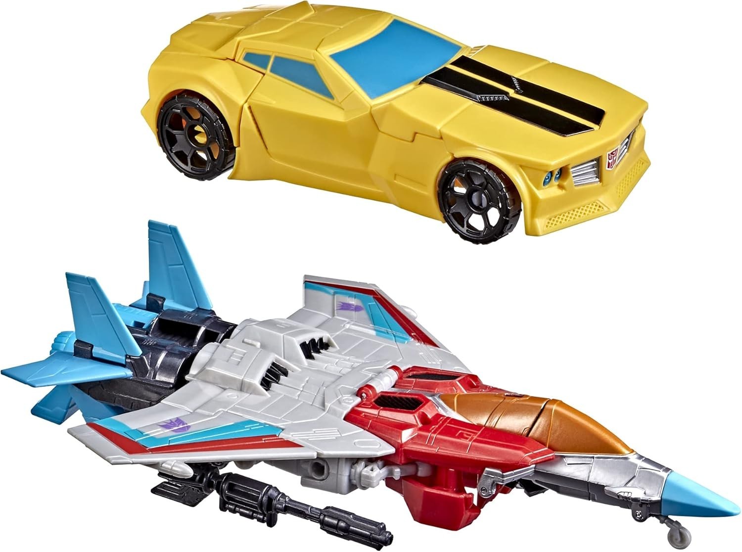 Transformers Bumblebee & Starscream 7-Inch Action Figures 2-Pack – For Ages 6+