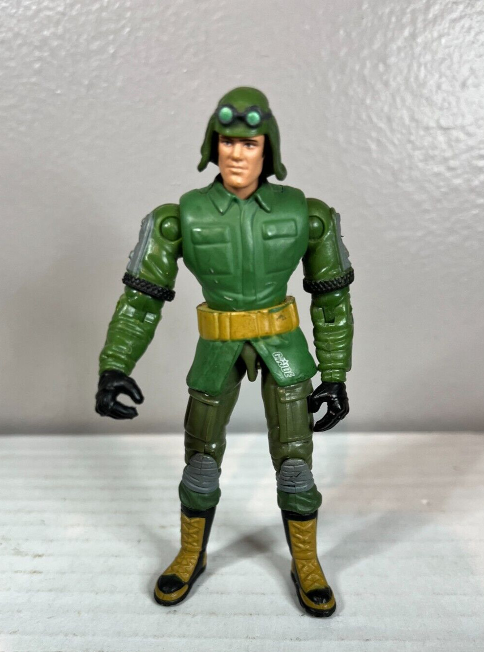 2002 – Hasbro – Vintage G.I. Joe – Dusty v9 Desert Trooper – 4in Action Figure –