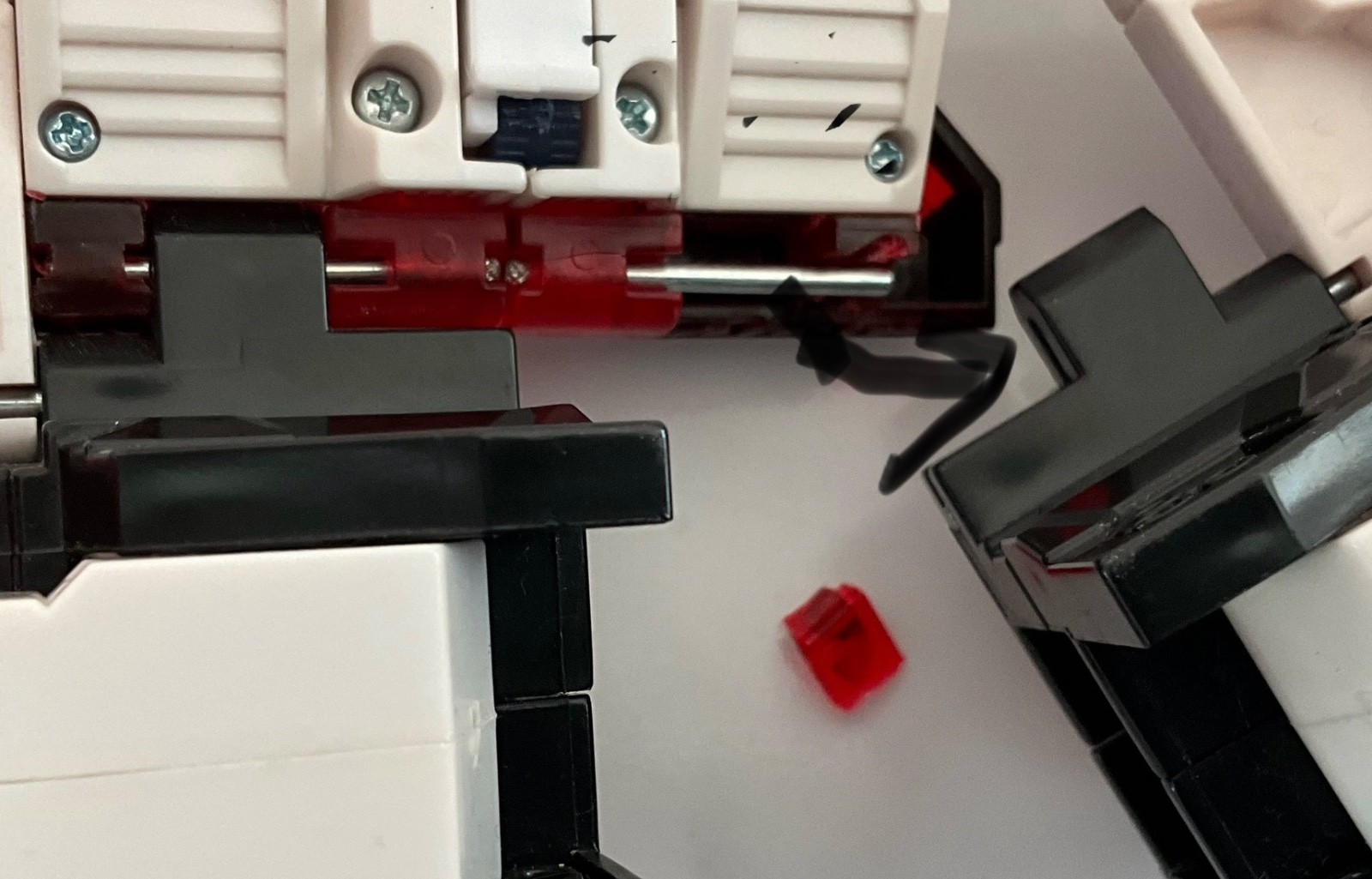 Transformers Energon Powerlinx WING SABER 2004 Complete w/o manual 1 pc broken