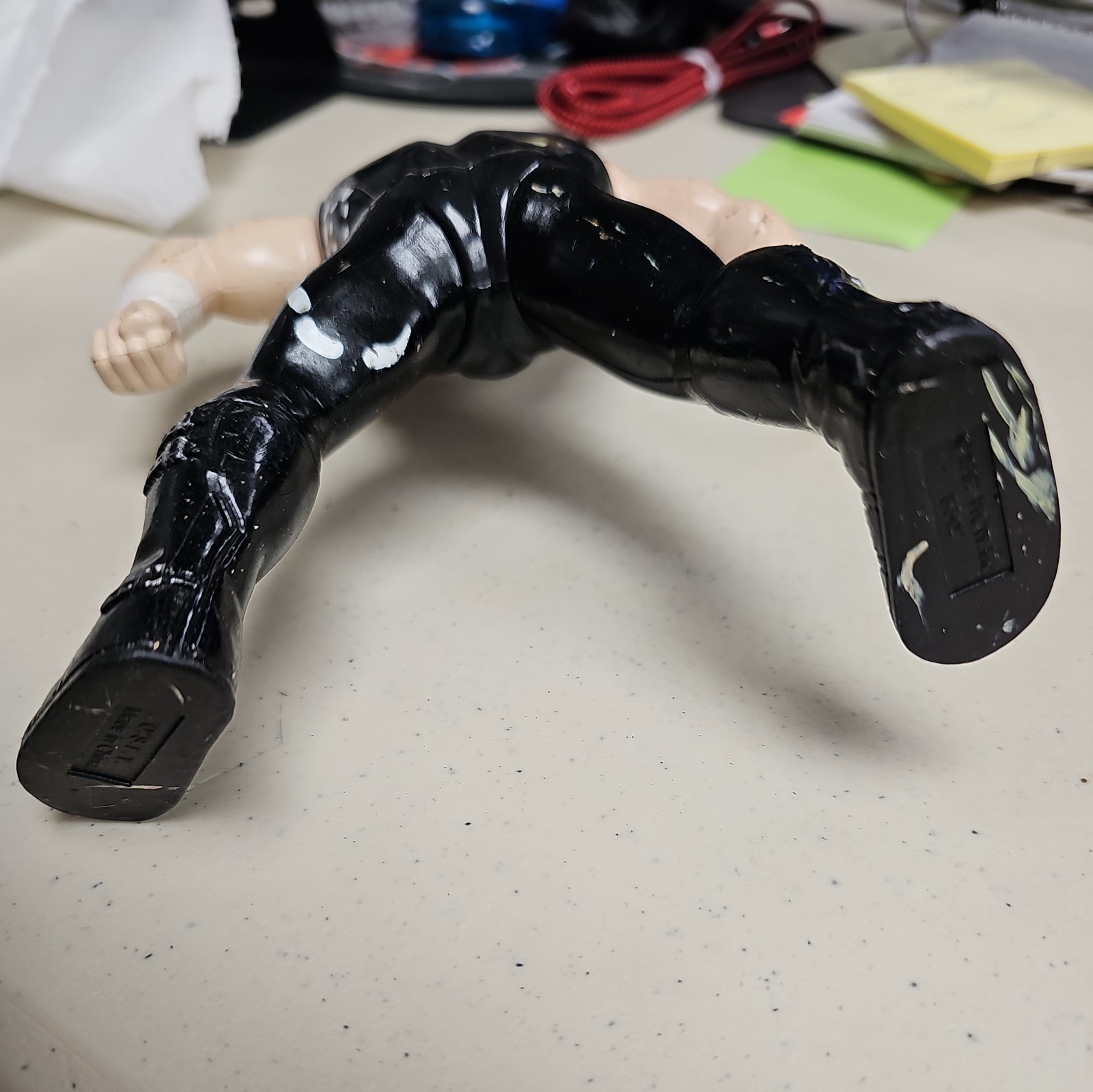 1998 WCW Nitro “STING” Action Figure 6.5 inches Action Vibrates Arms Do Not Move
