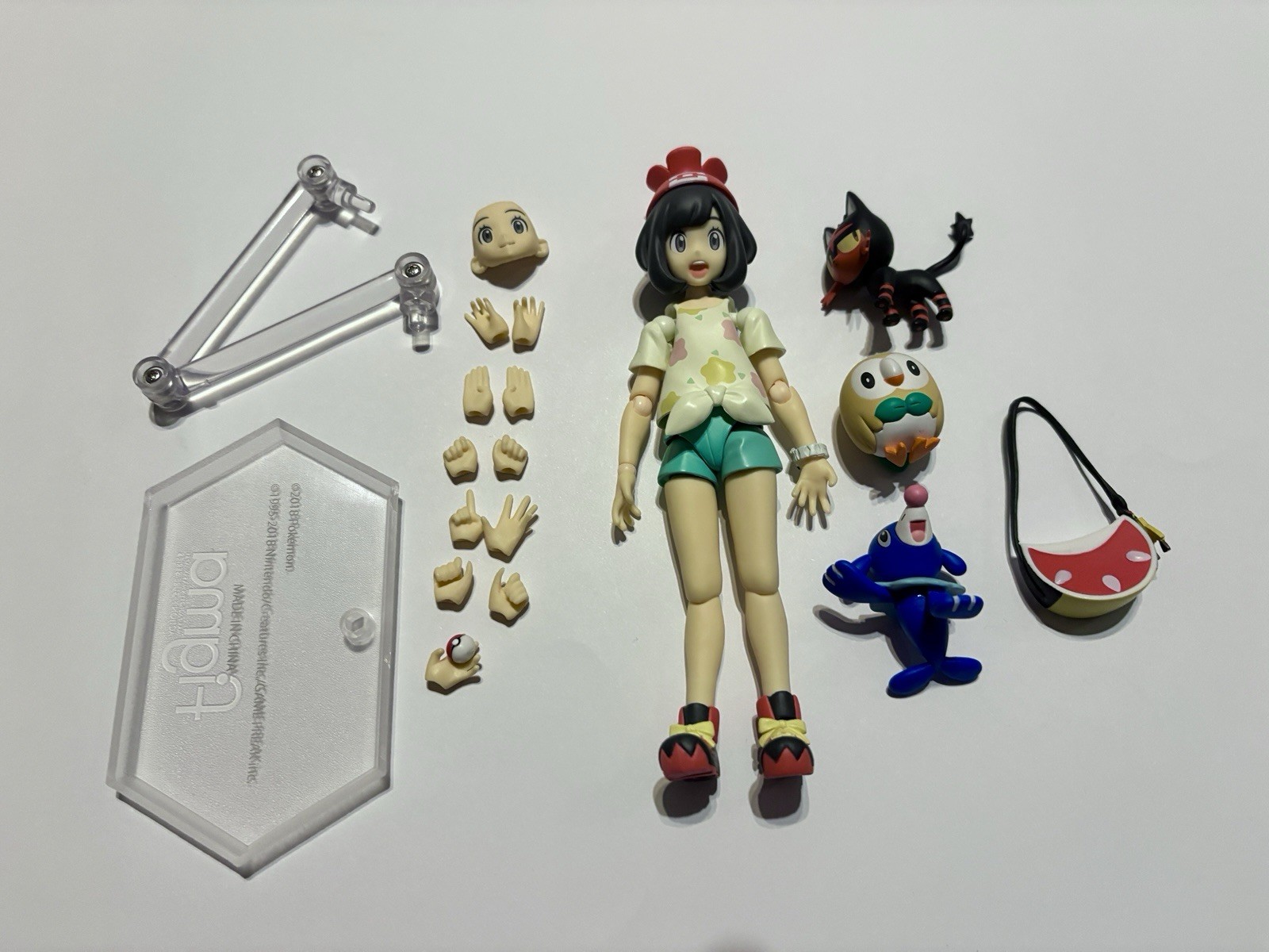Max Factory Figma 371 Pokémon Sun Moon Selene US Seller Loose Great Condition