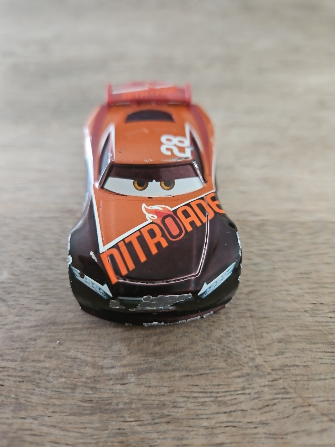 Disney Pixar Movie Cars Diecast Toy Vehicle Piston Cup Race #28 NitroAde loose