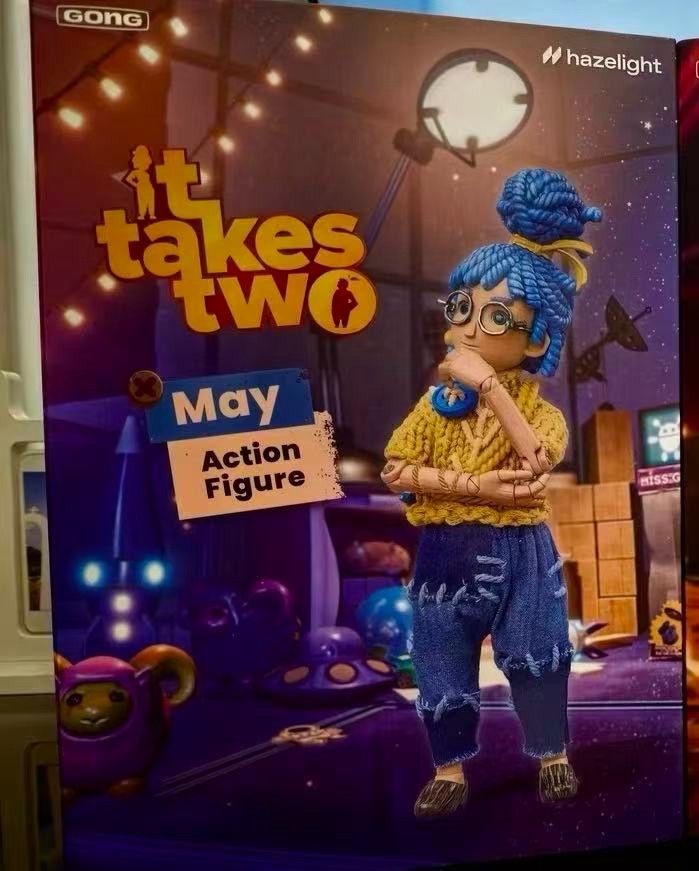 Gong It Takes Two Game May & Weapon Pack Action Figure 8.7 » Model Toy New