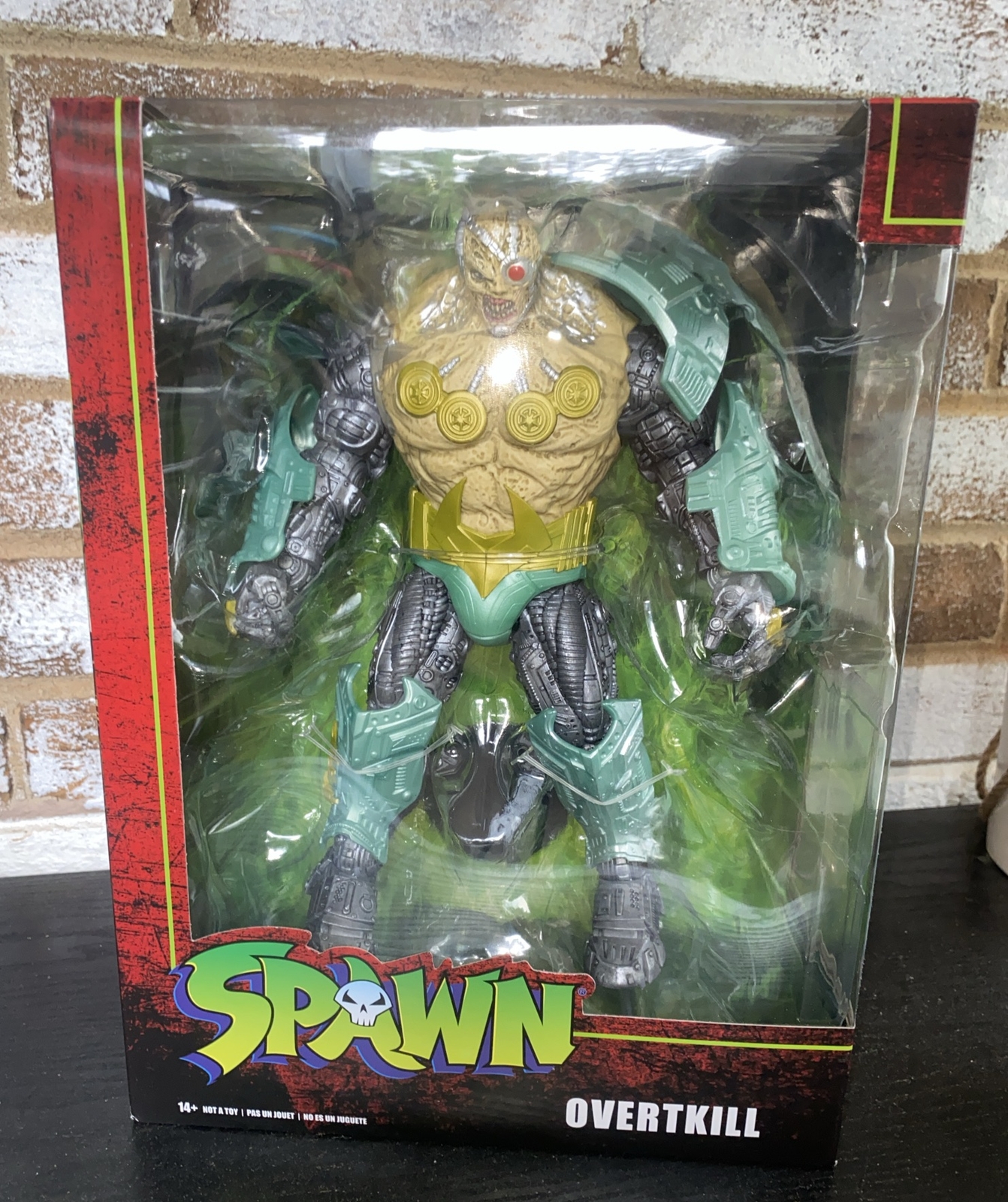 McFarlane Toys Spawn Overtkill Figurine Action Figure 9” NEW