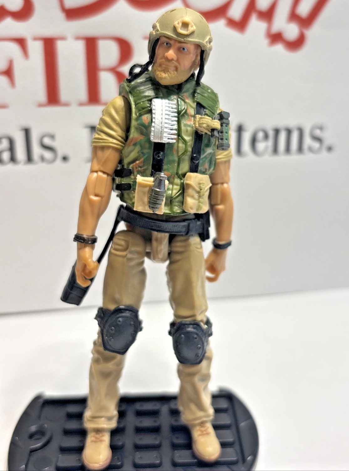 GI Joe custom MTF action figure « Mesa » Marauder Task Force.