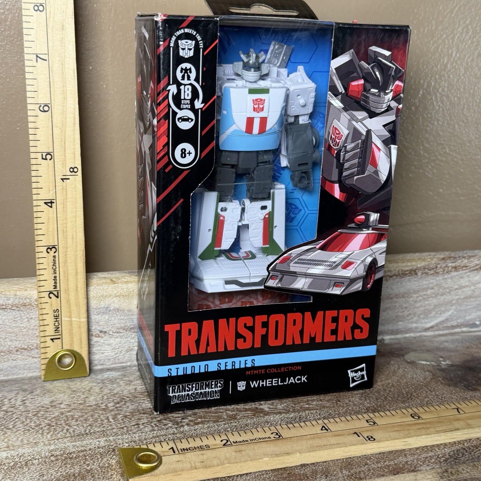 Transformers Studio Series 5&Prime; Deluxe Class – Devastation Wheeljack MTMTE NEW