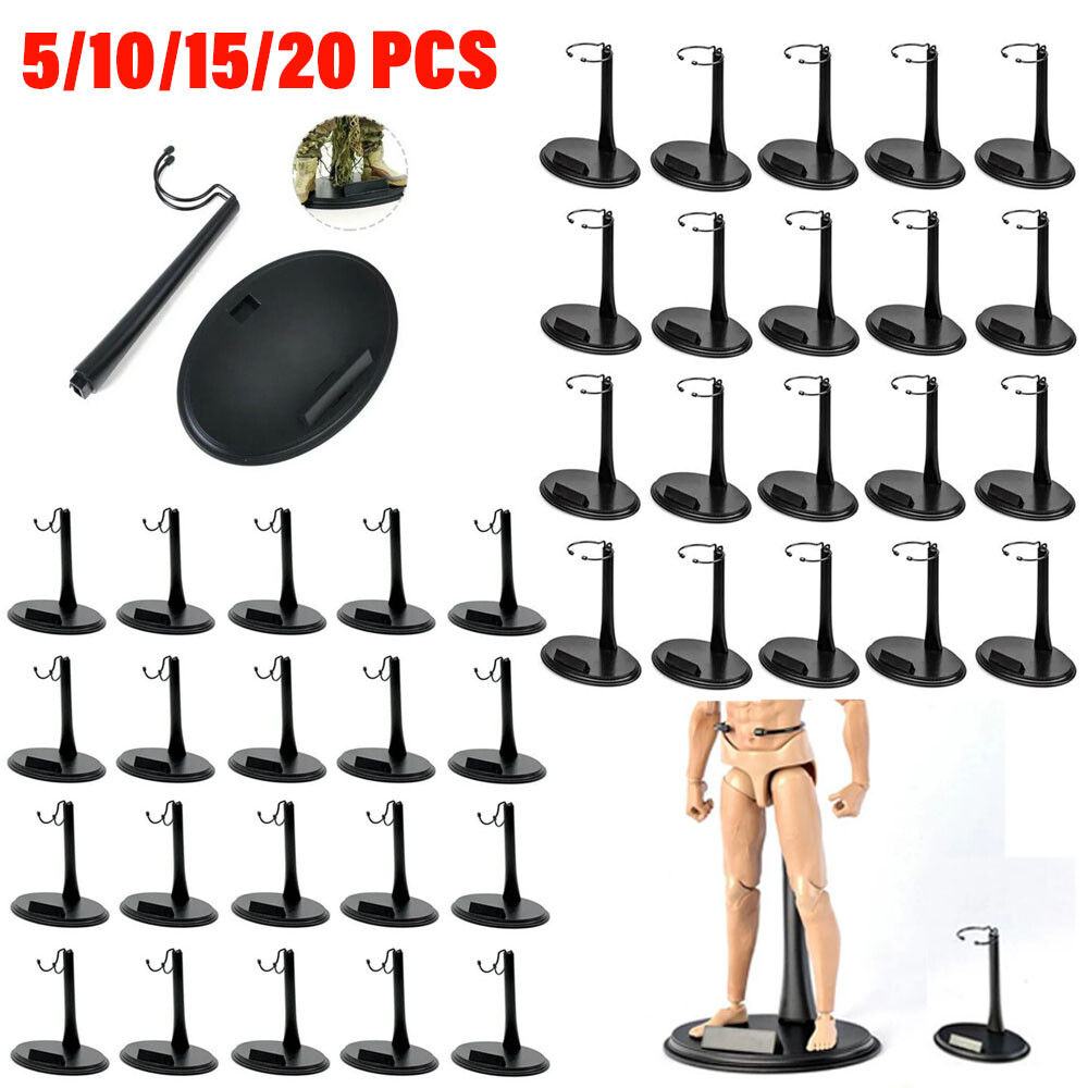 5/10/15/20PC 1/6 Scale Action Figure Display Stand Universal Oval Base U/C Shape