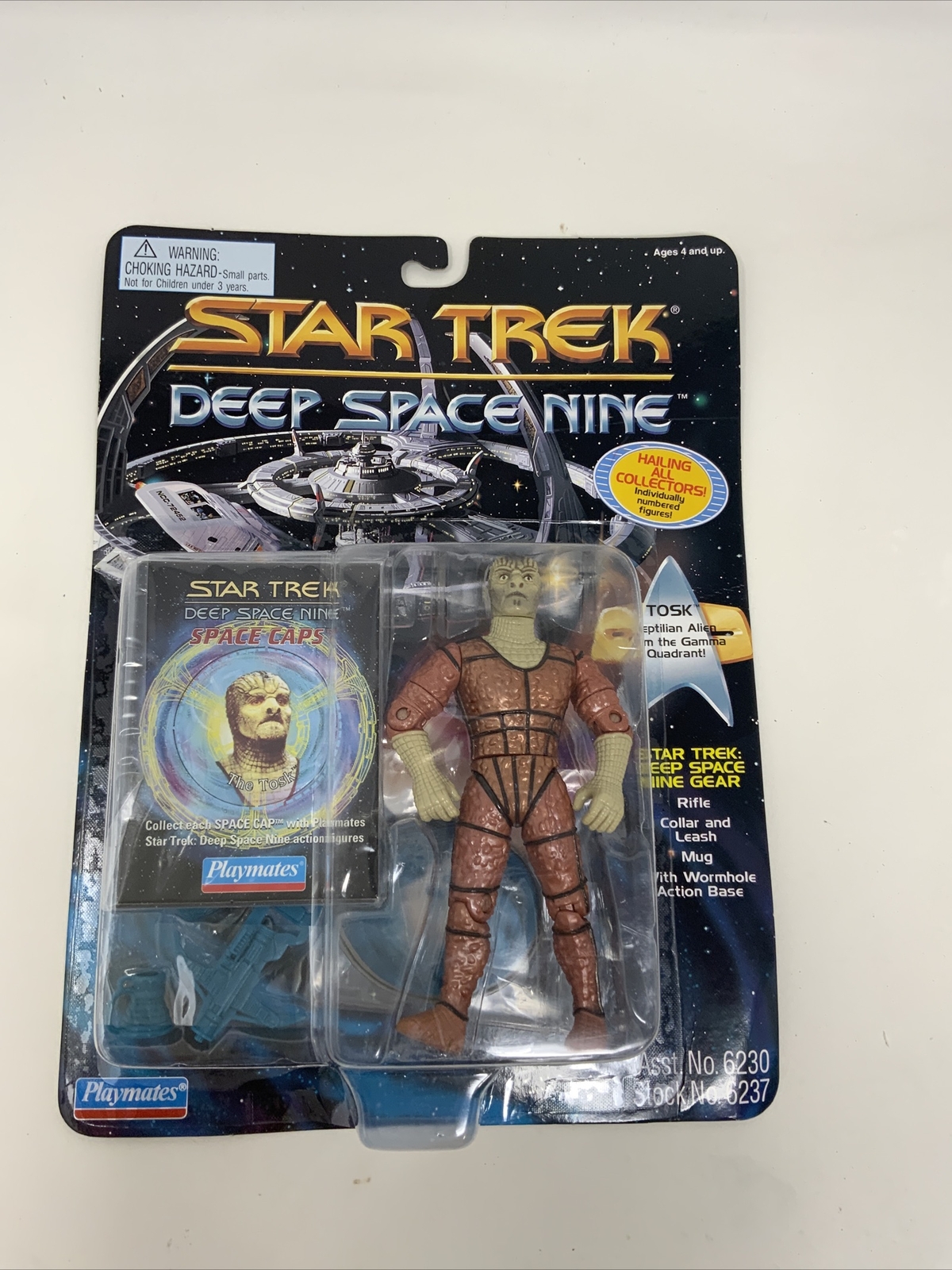 Tosk Reptilian Alien 1995 Playmates Star Trek Deep Space Nine Vintage Sealed