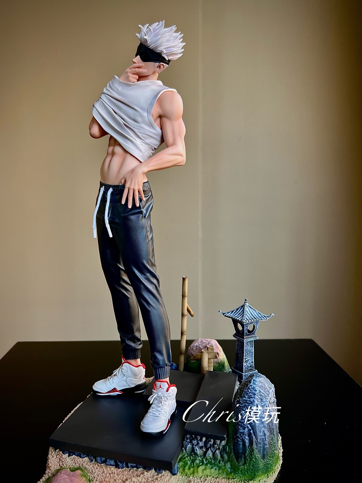 1/6 Jujutsu Kaisen Gojo Satoru Figure GK Statue Standard Edition 1 Head Model