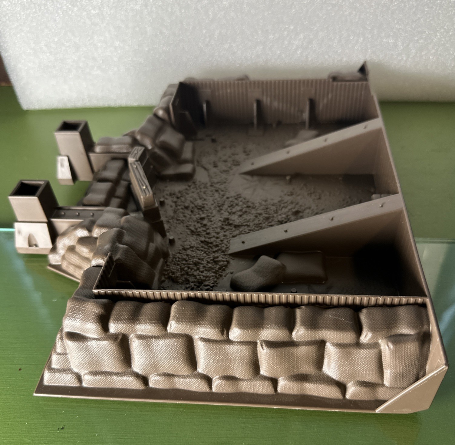 GI Joe 1992 Headquarters HQ Replacement Part Hasbro Rapid Fire Base Entry M-6397