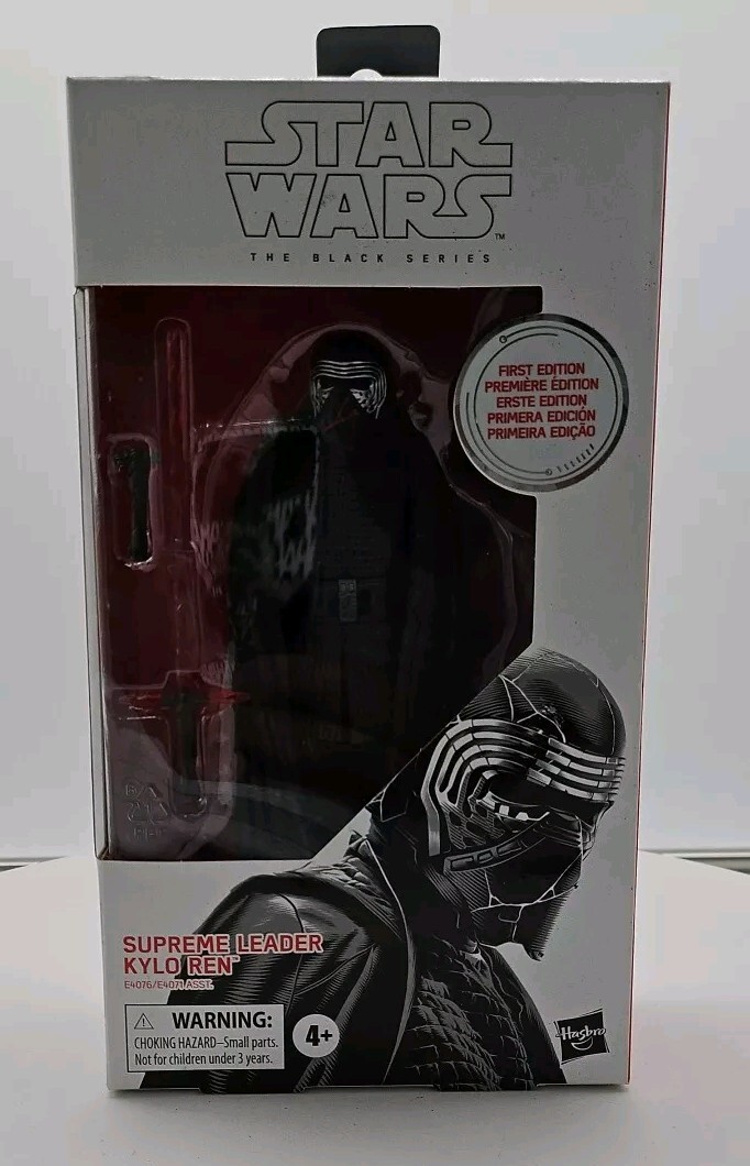 Star Wars Supreme Leader Kylo Ren Black Series First Edition White #90