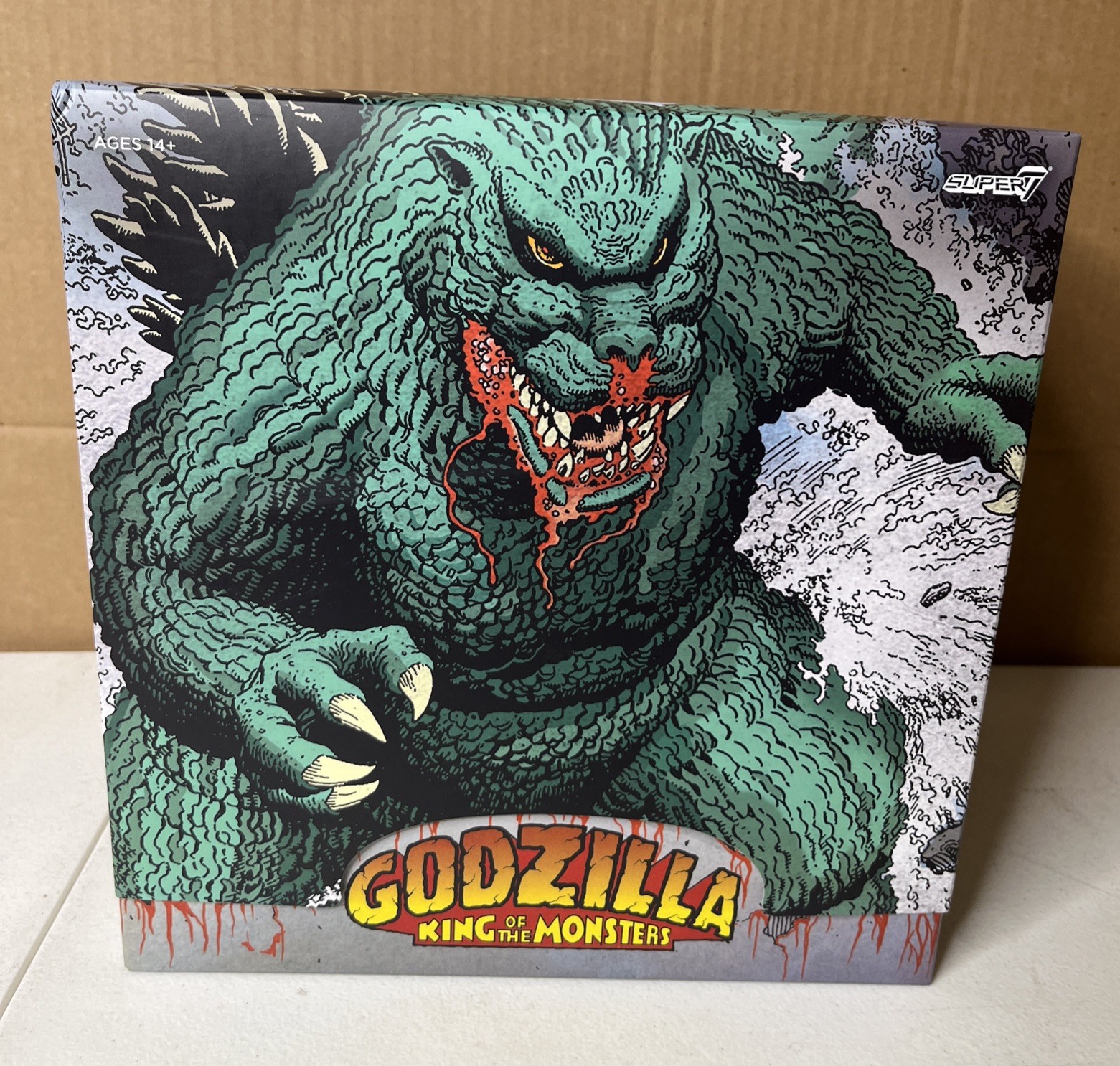 Super7 ULTIMATES GODZILLA THIRSTY FOR BLOOD SDCC 2023 Exclusive king of monsters