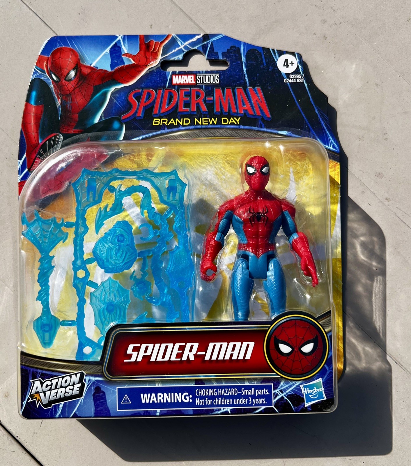 Hasbro Spider-Man Brand New Day Action Verse Spider-Man Action Figure 4inch