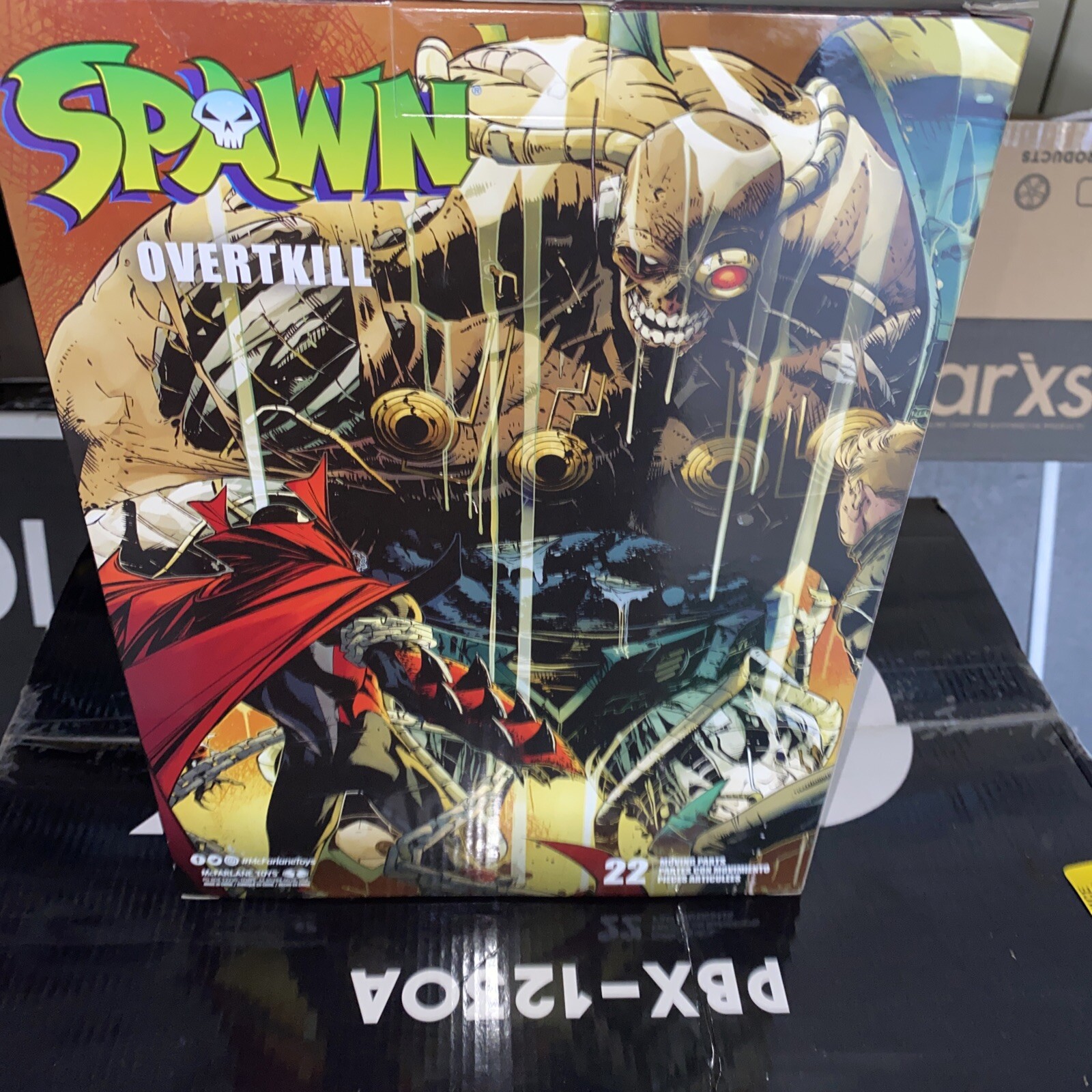 McFarlane SPAWN * OVERTKILL * 12&Prime; Action Figure In Stock Mip!