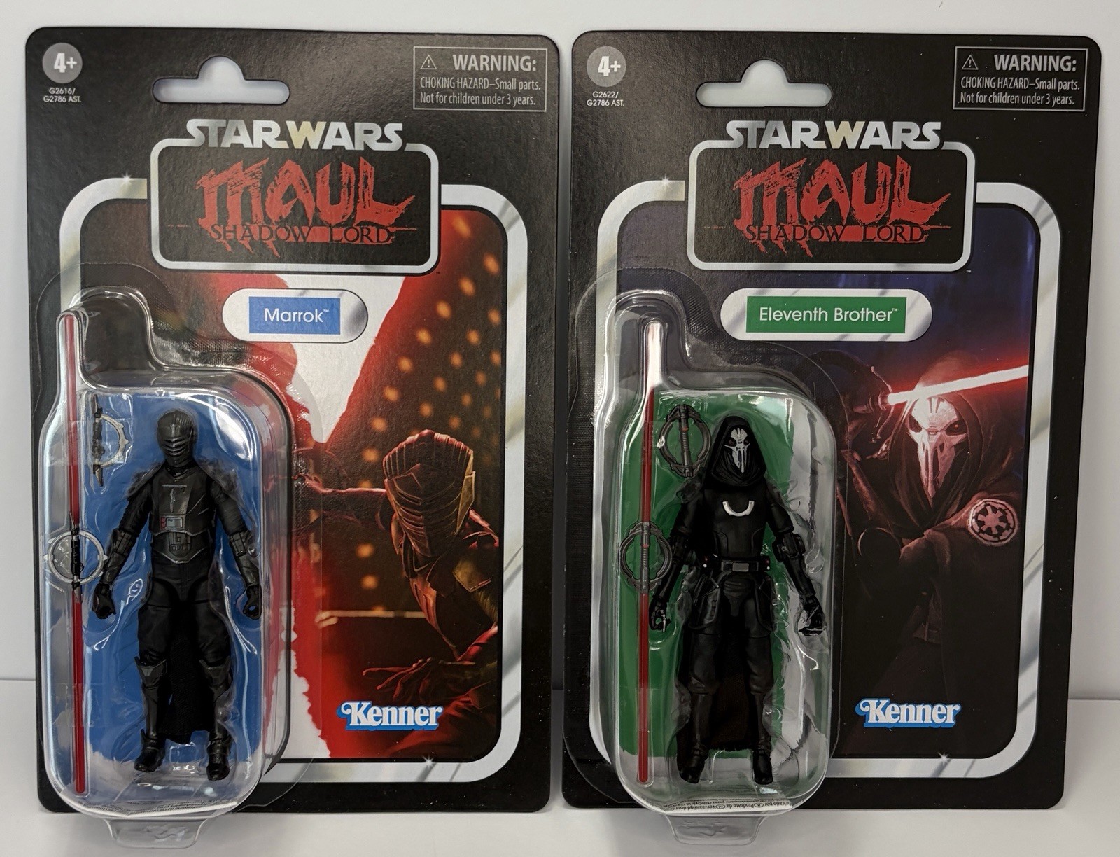 Star Wars Vintage Collection MARROK & ELEVENTH BROTHER Maul Shadow Lord **NEW**