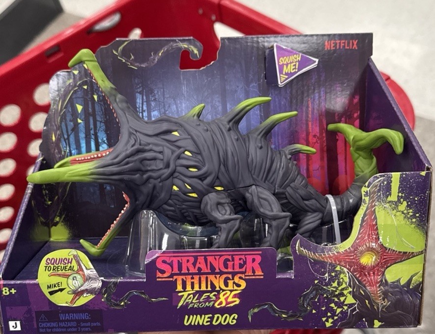 Netflix Stranger Things Tales From &rsquo;85 Vine Dog 8&Prime; Squishy Figure