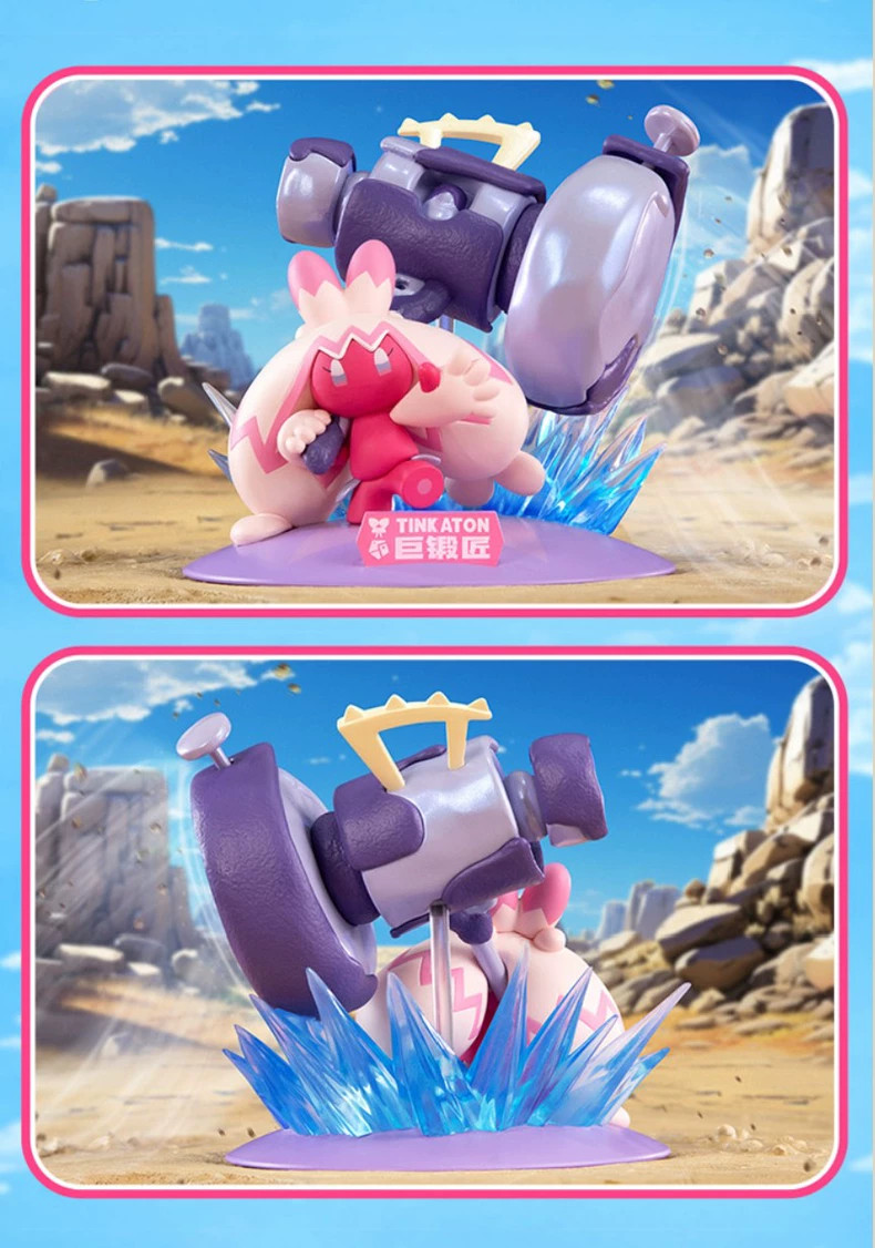 Tinkaton Prime Figure Funism Pokemon Collectible Statue Figure Model