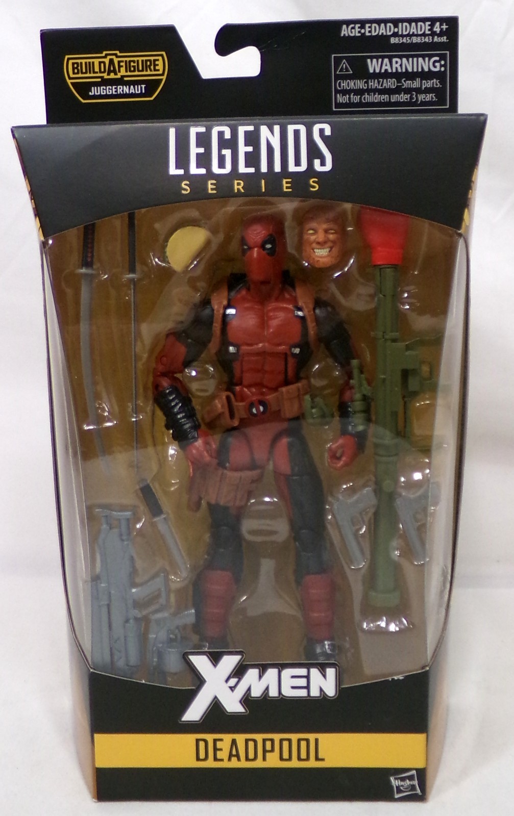 Marvel Legends Juggernaut BAF Series X-Men Deadpool 6&Prime; Figure Hasbro 2016 New