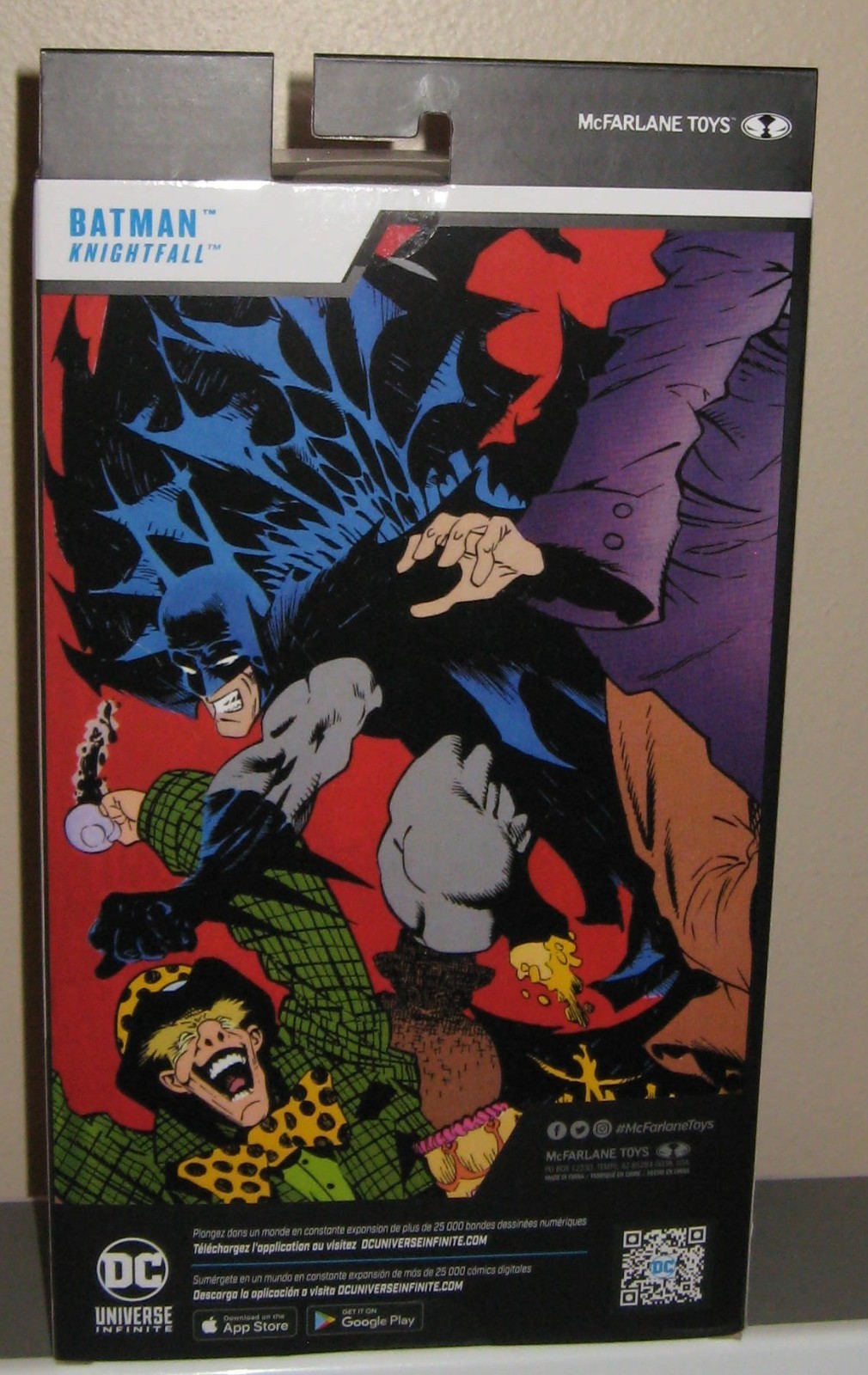MCFARLANE DC MULTIVERSE BATMAN KNIGHTFALL (CLASSIC BLUE GRAY SUIT) 2023 NEW