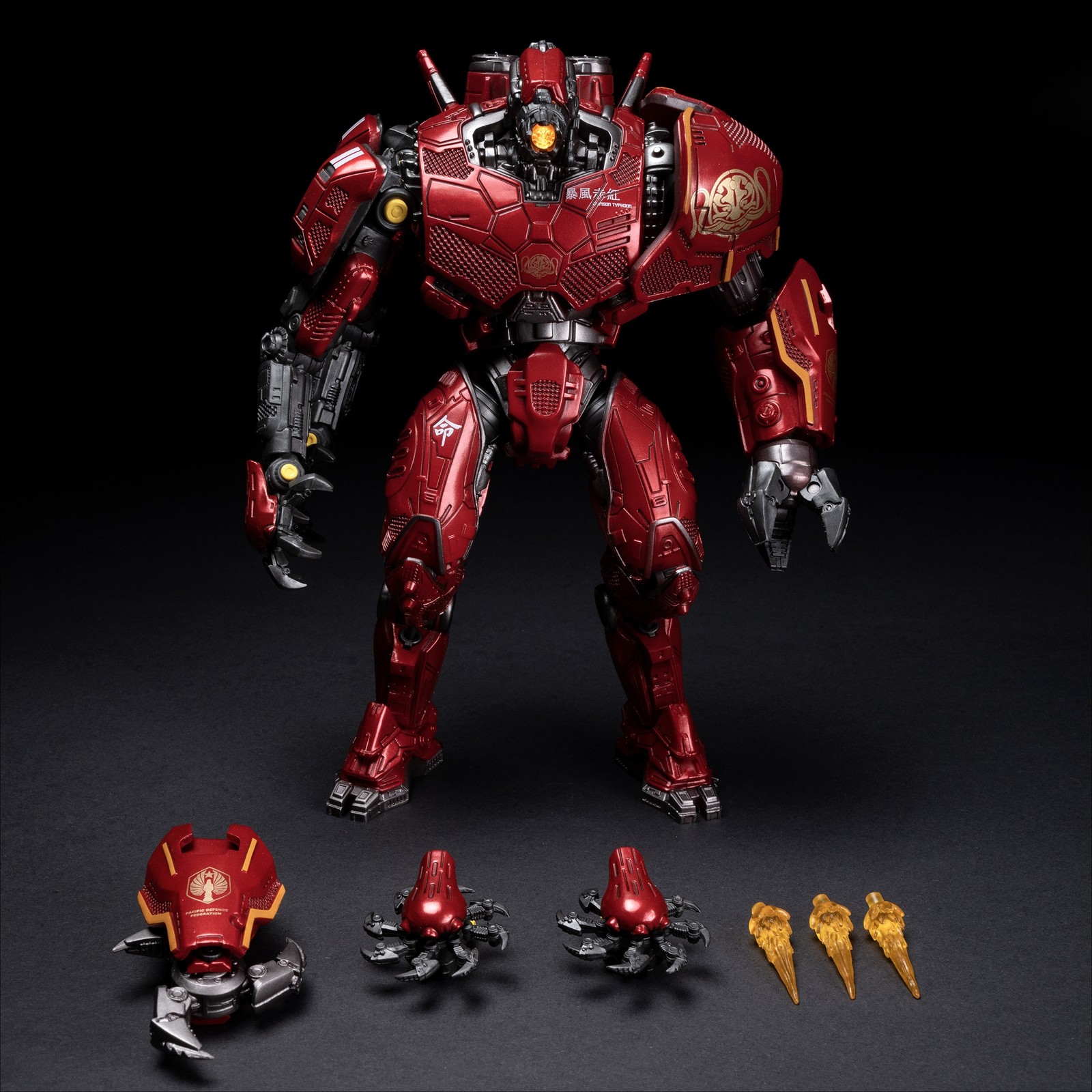 LingJiHun LJH001 Crimson Typhoon Pacific Rim Retail Version New in Sealed Box