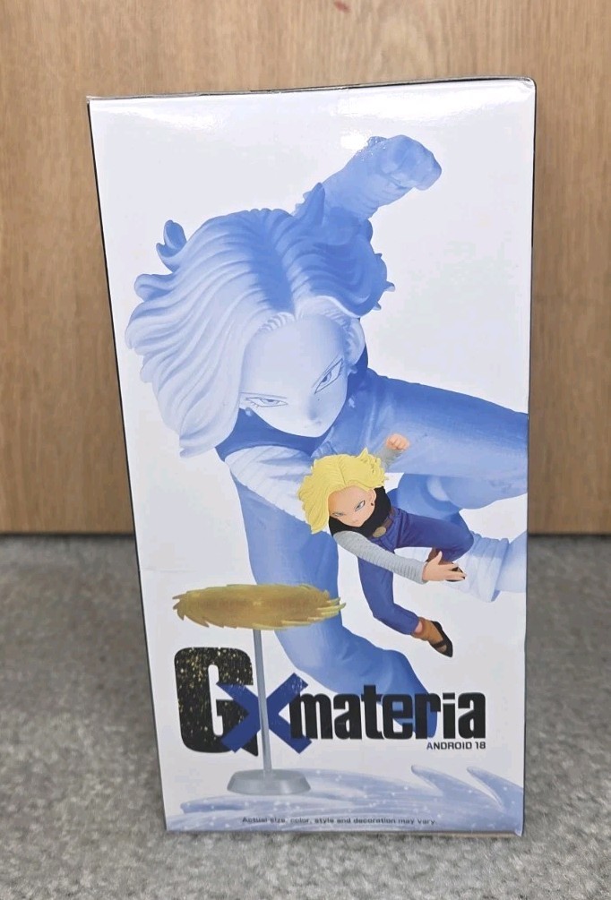 Dragon Ball Android 18 Shield Japanese [19cm With Box] Anime Figure L090A05