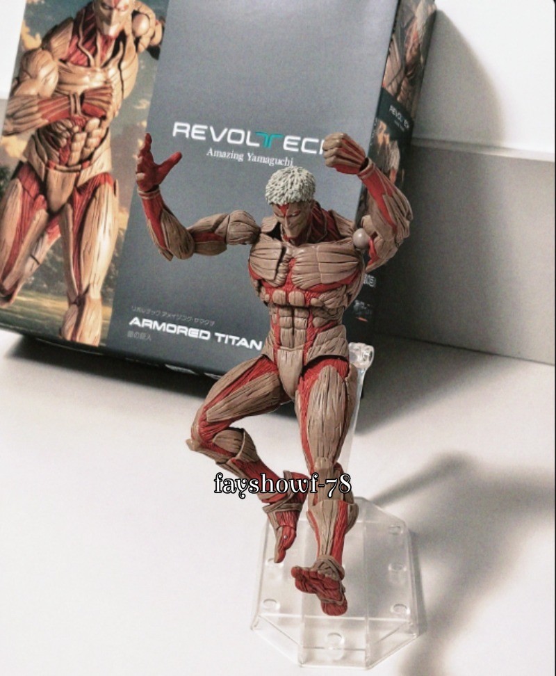 Attack on Titan The Armored Titan Action Figure 7&Prime; Collectible Toy Model Gifts