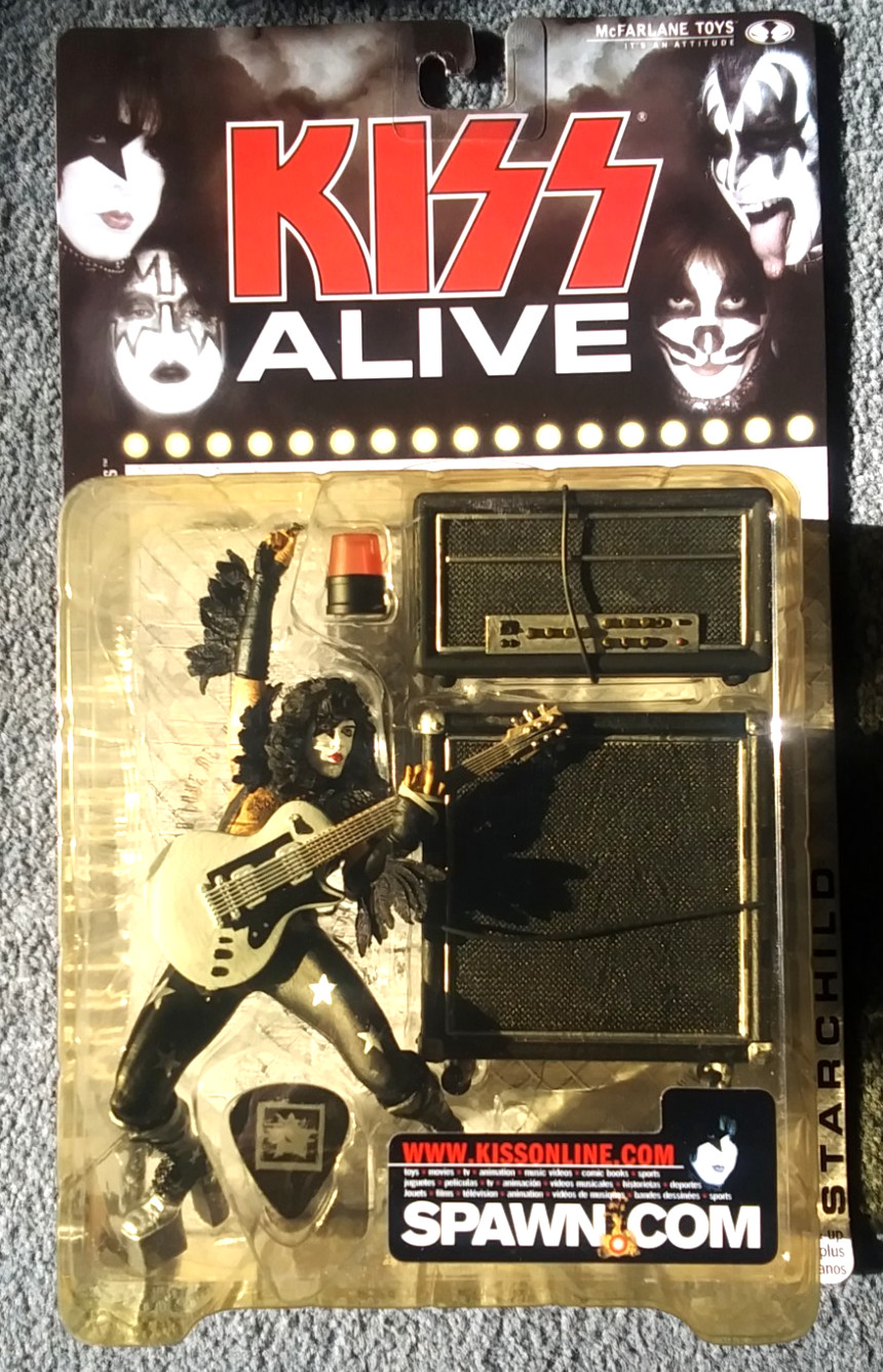 KISS, Paul Stanley Alive Action Figure – 2000 McFarlane Toys – Sealed / New