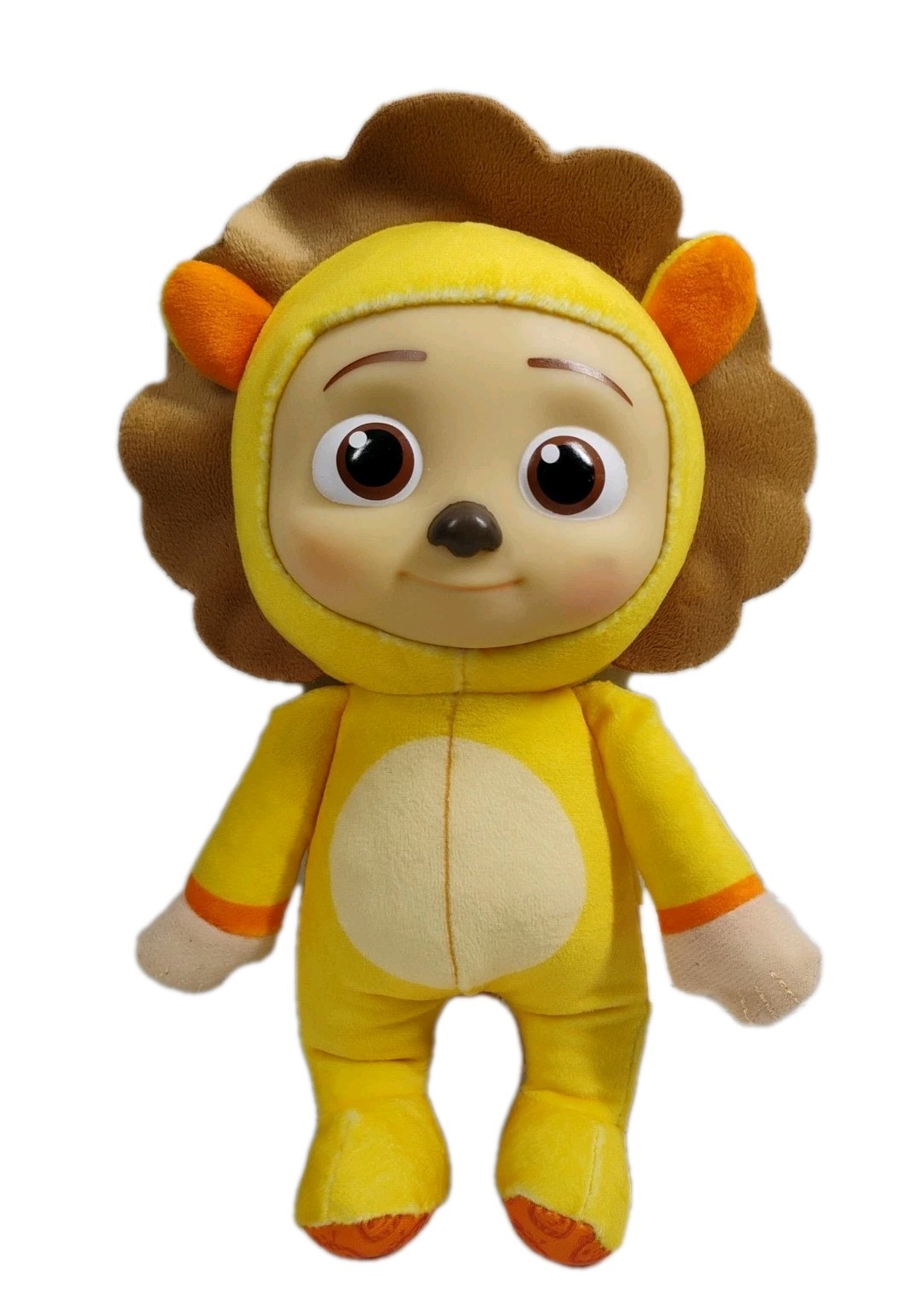 Cocomelon JJ 9&Prime; Lion Plush Stuffed Animal Toy Small Flaw Mark On Face Yellow