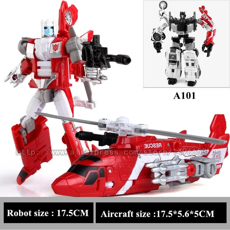 NEW Arrive G1 KO Transformation Toys 5 IN 1 Action Figure Classic Dinosaur Robot