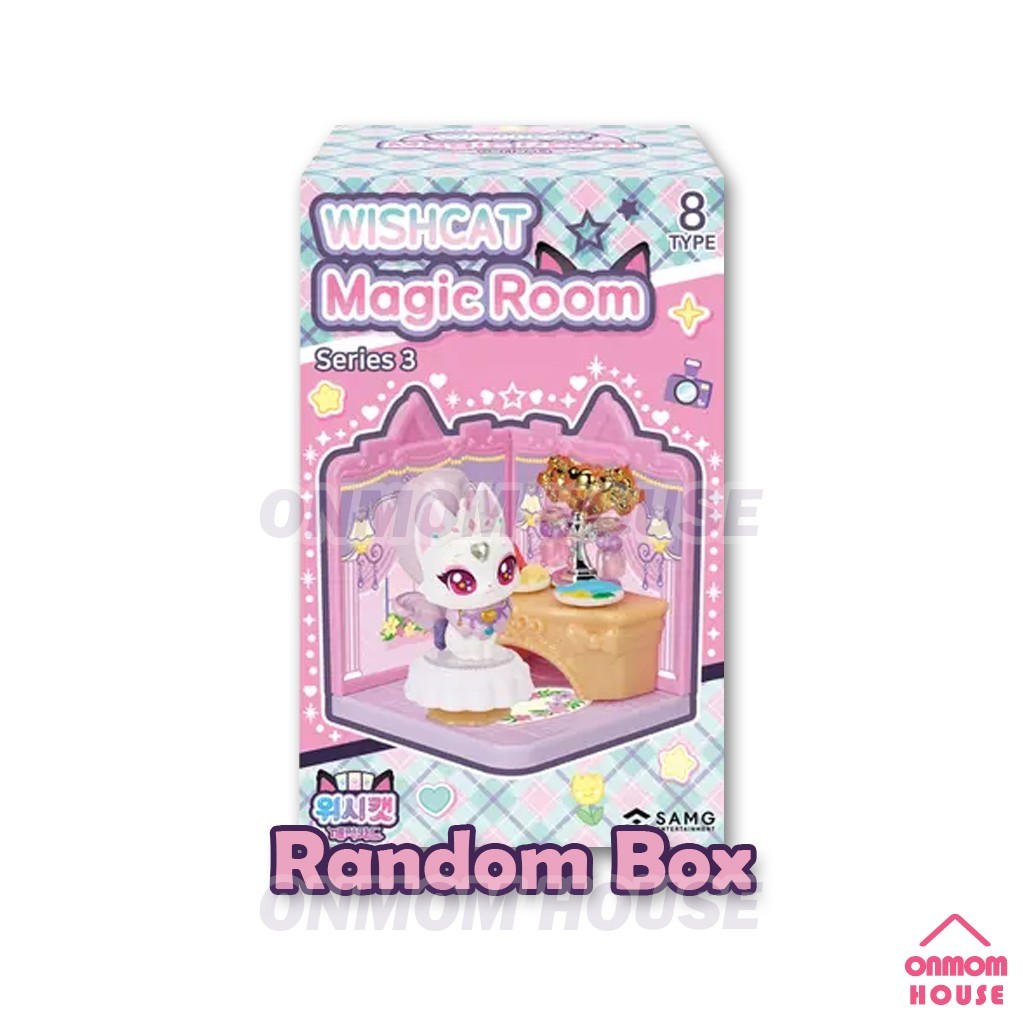 Wishcat Magic Room Vol.3 8 Types Mini Figure Set Korean Toy 2026
