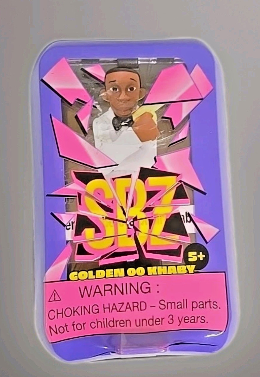 Screen Breakz Golden OO Khaby Collectible Figures