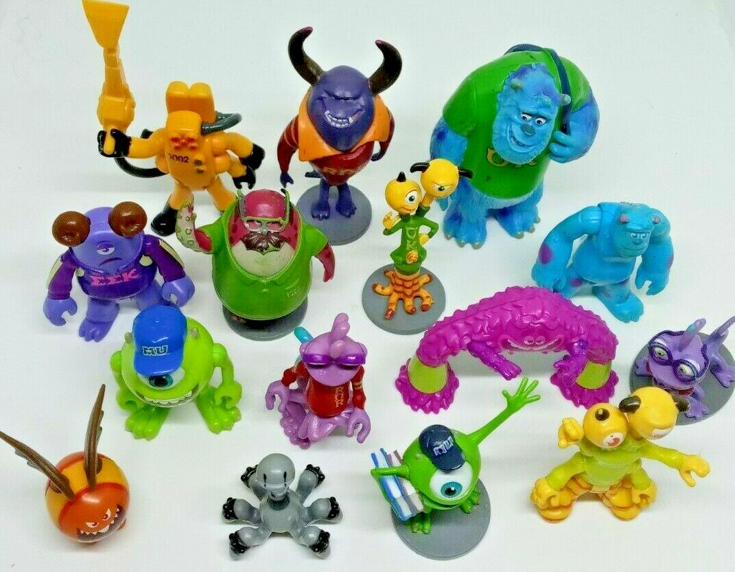 Monsters Inc University 15 Action Figure Lot Disney Pixar – FAST FREE SHIPPING