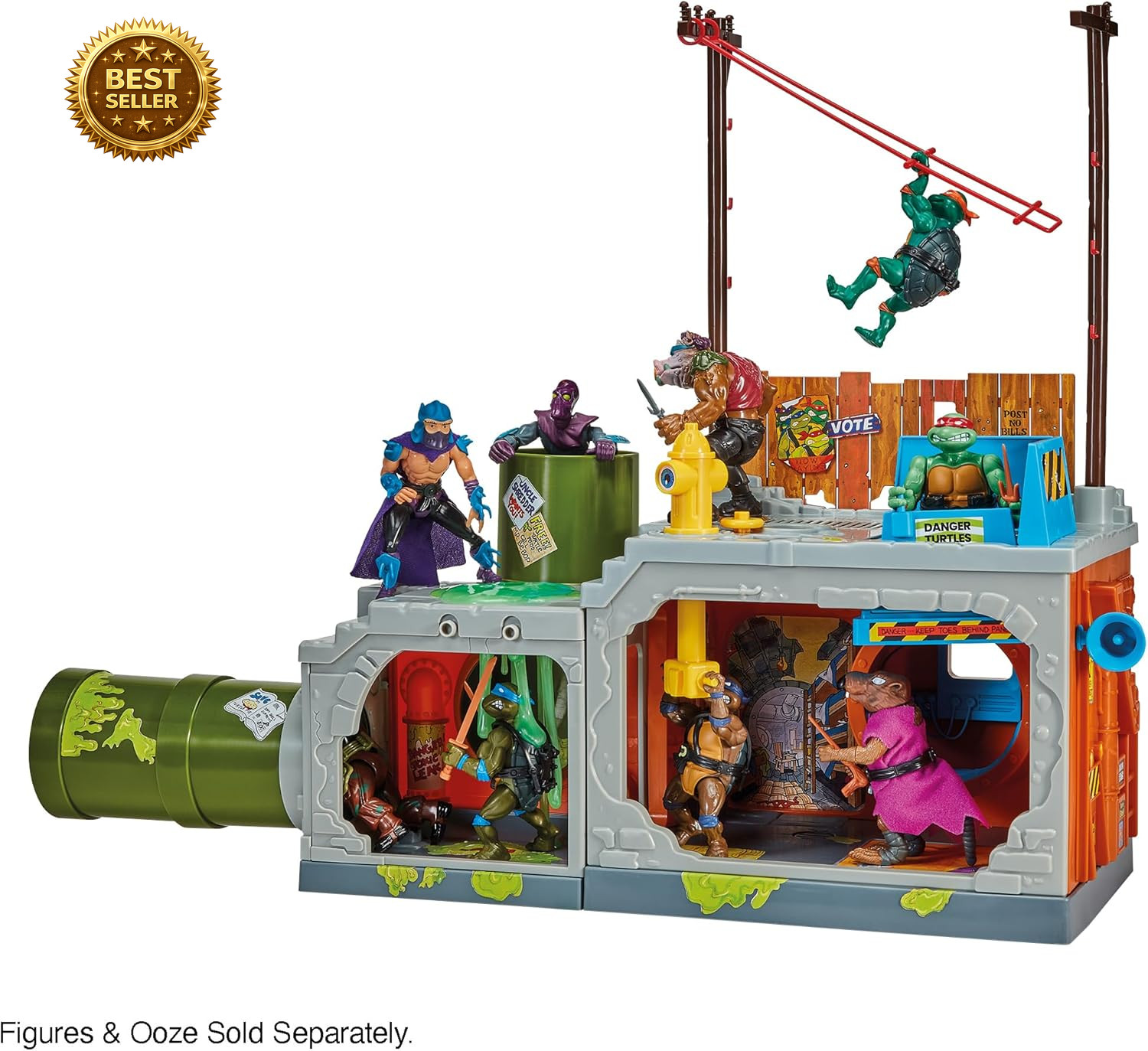 Classic Sewer Playset by Playmates Toys – Amazon Exclusive