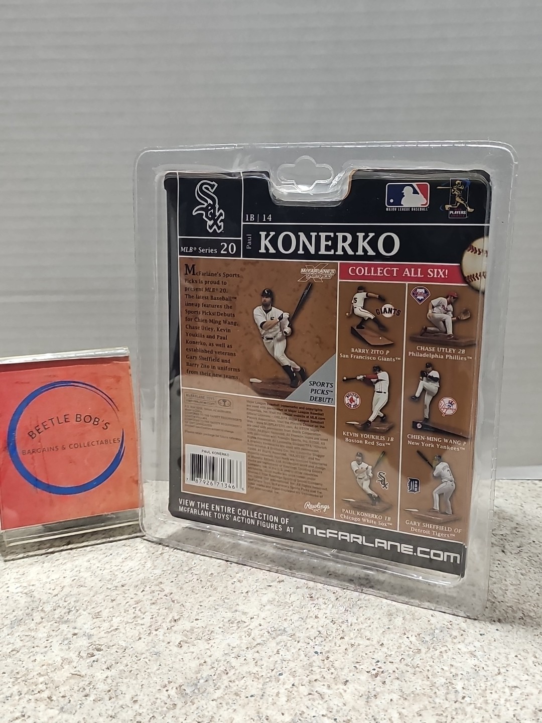 McFarlane 2008 MLB Chicago White Sox Paul Konerko #14 Series 20 Sportspick Debut