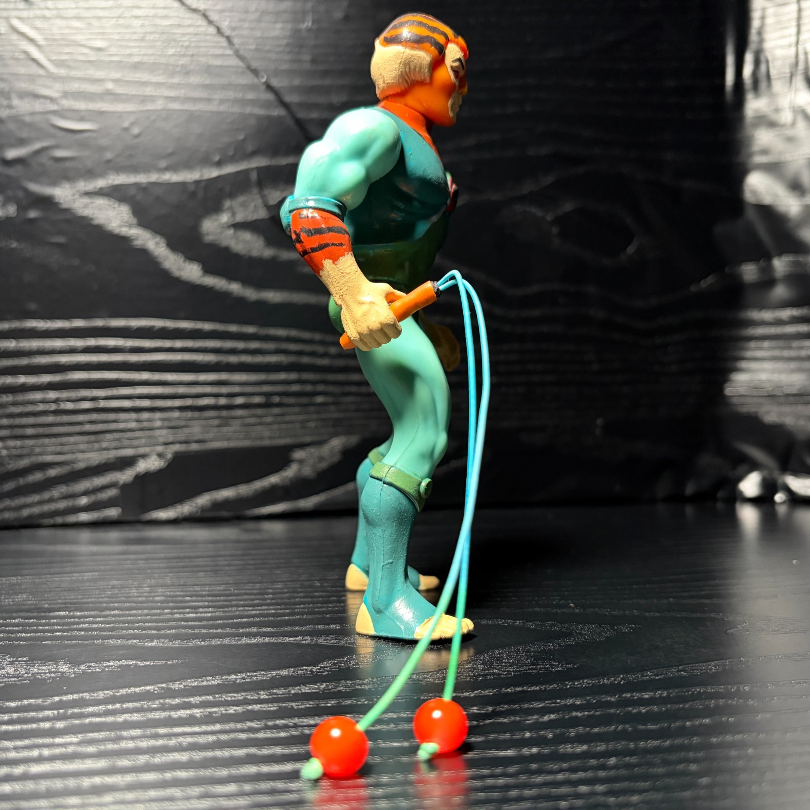 ThunderCats – Custom Old Tygra & Bolo Whip (LJN Toys, Telepix, T. Wolf, 1986)