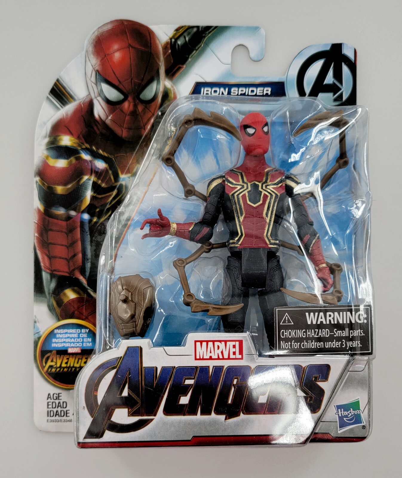 Spiderman Iron Spider Marvel MCU Avengers 6&Prime; Super Hero Action Figure Hasbro