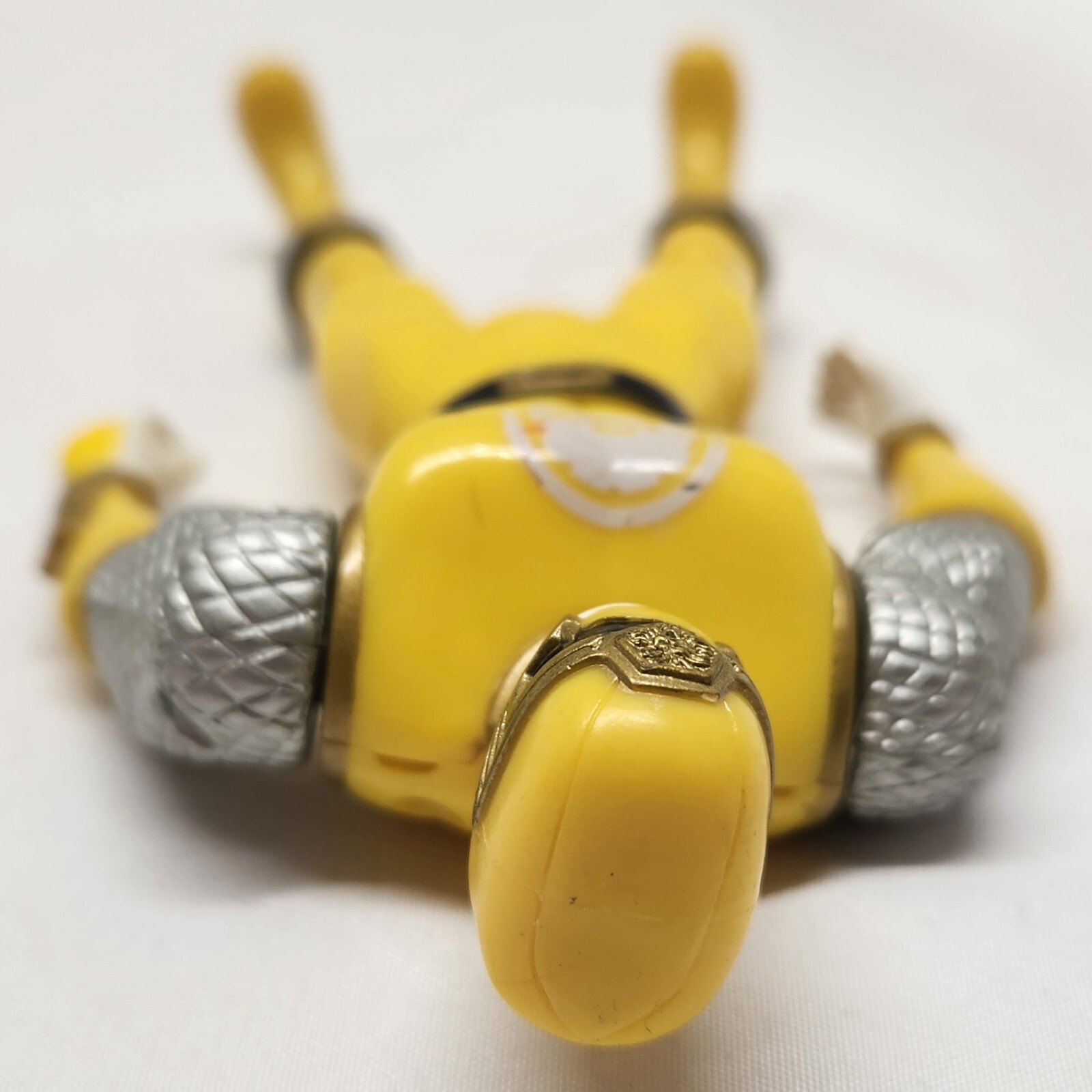 2003 Red & Yellow Ninja Storm Power Ranger Action Figures Only – Bandai Working