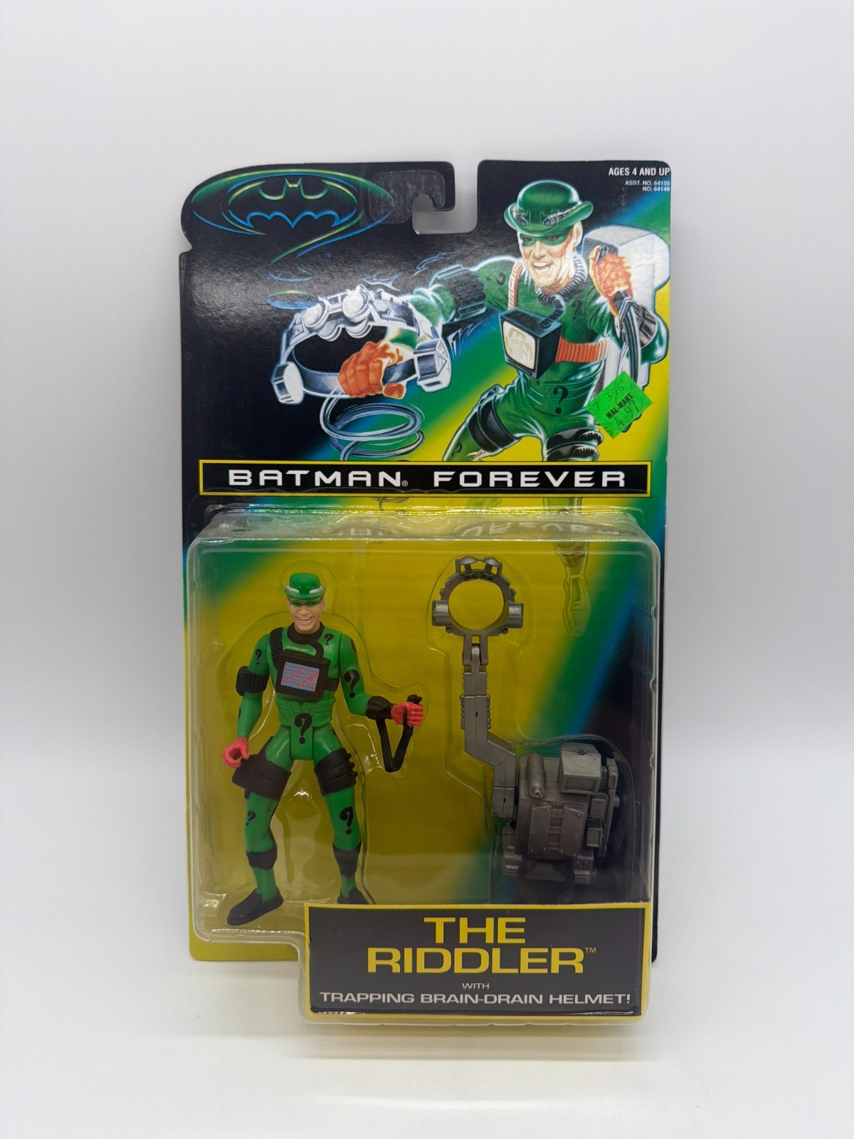 Kenner 1995 Batman Forever The Riddler Action Figure NEW MOC