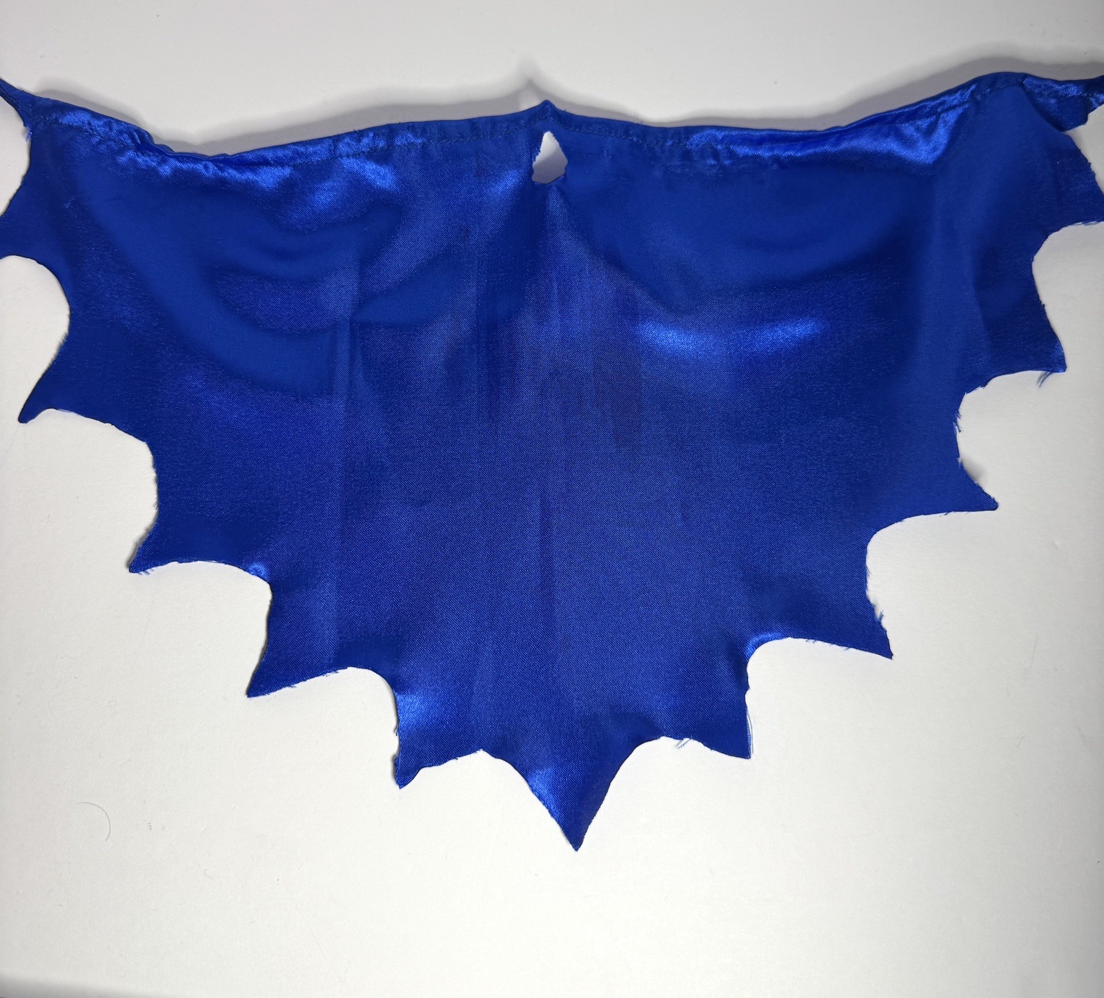 Custom Handmade Blue Wired Cape accessory For Batman McFarlane 7” Figure 1/10